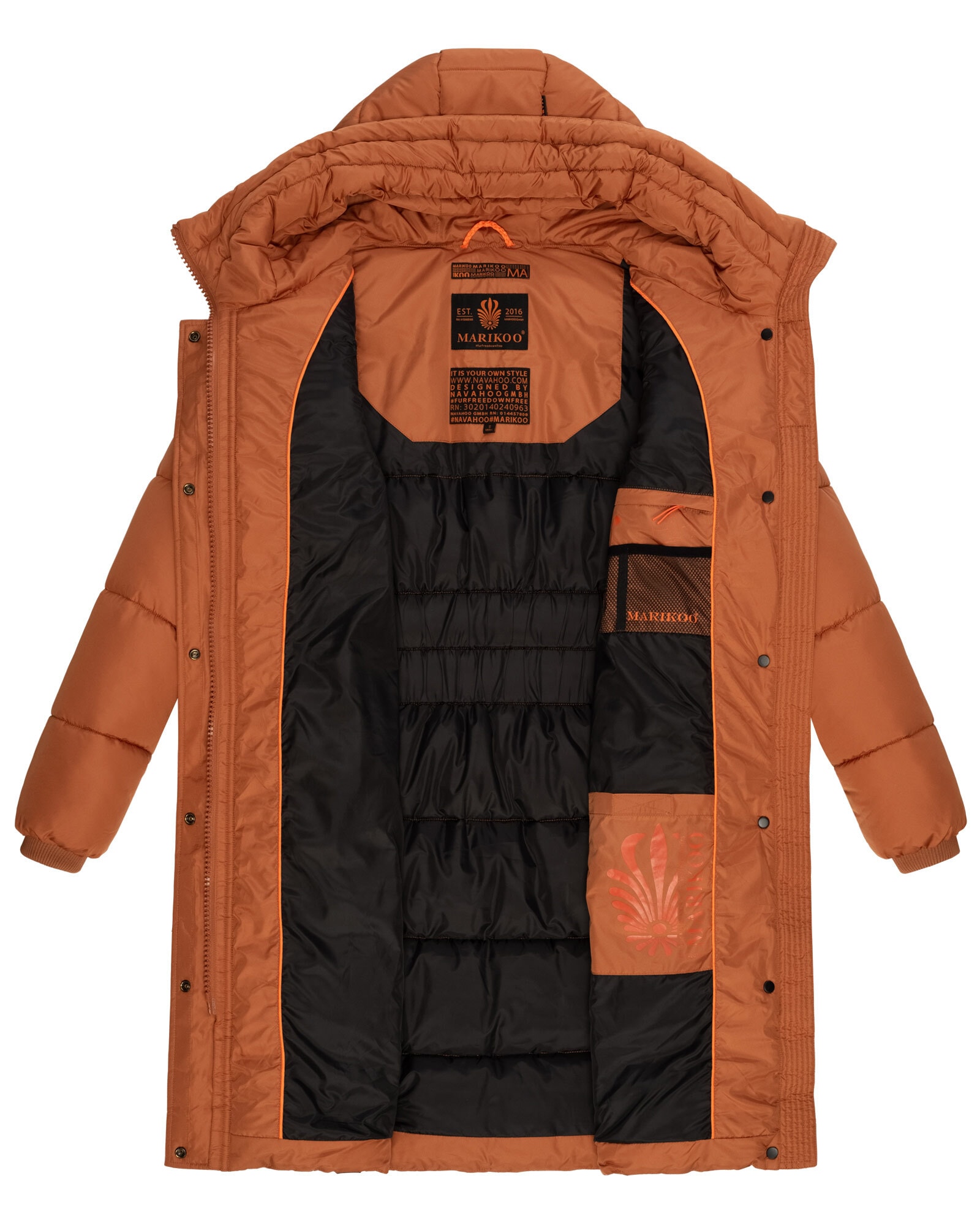 Marikoo Winterjacke »Marikoo Yuikoo Damen Winterjacke B941«