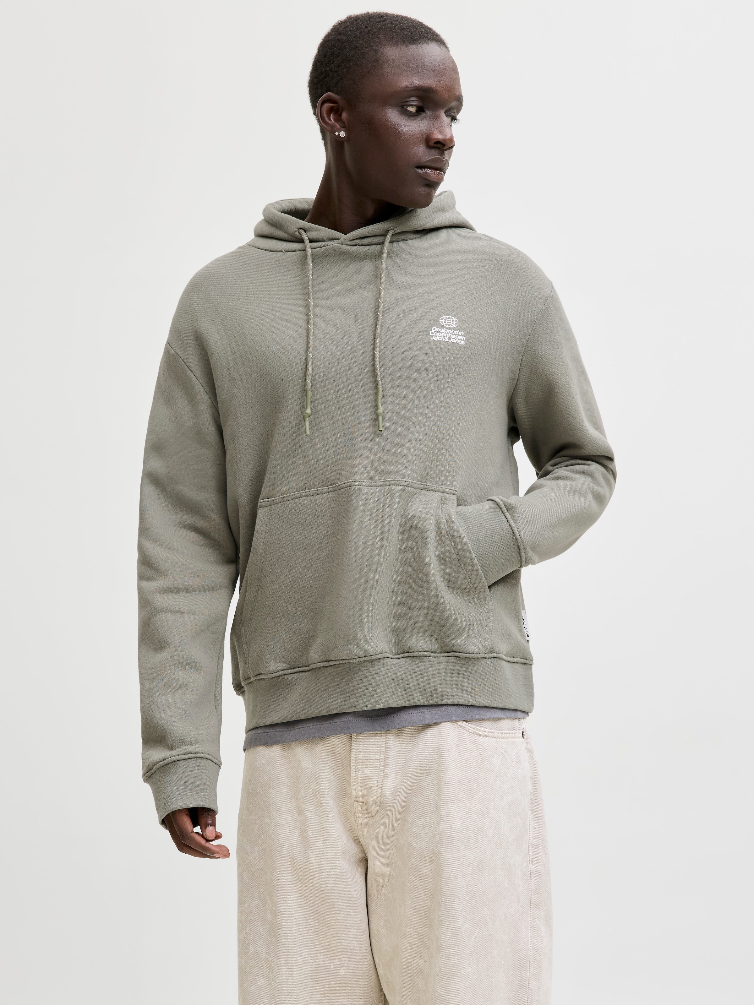 Jack & Jones Kapuzensweatshirt »JCOFLARE BACK PHOTO PRINT SWEAT HOOD«
