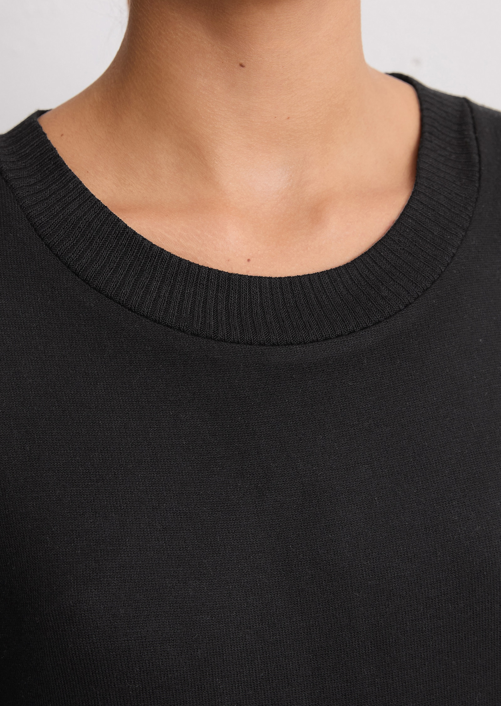 Marc O'Polo Langarmshirt »Soft Knit«, Rundhals-Ausschnitt, Langarm, Modalmix, weich