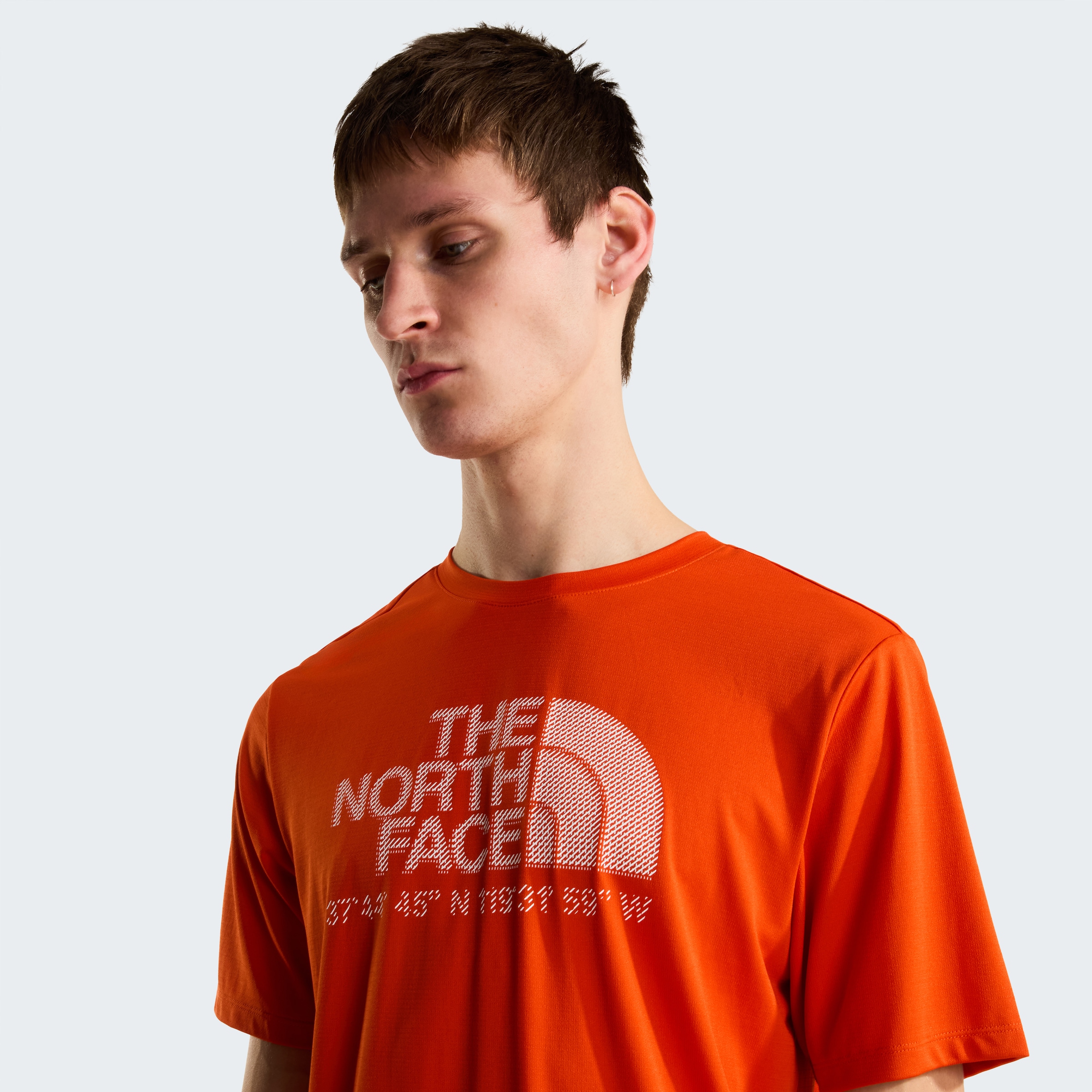 The North Face Funktionsshirt »M 24/7 S/S TEE LOGO GRAPHIC REG« sportliche Passform, kurze Ärmel, mit FlashDry™ Technologie