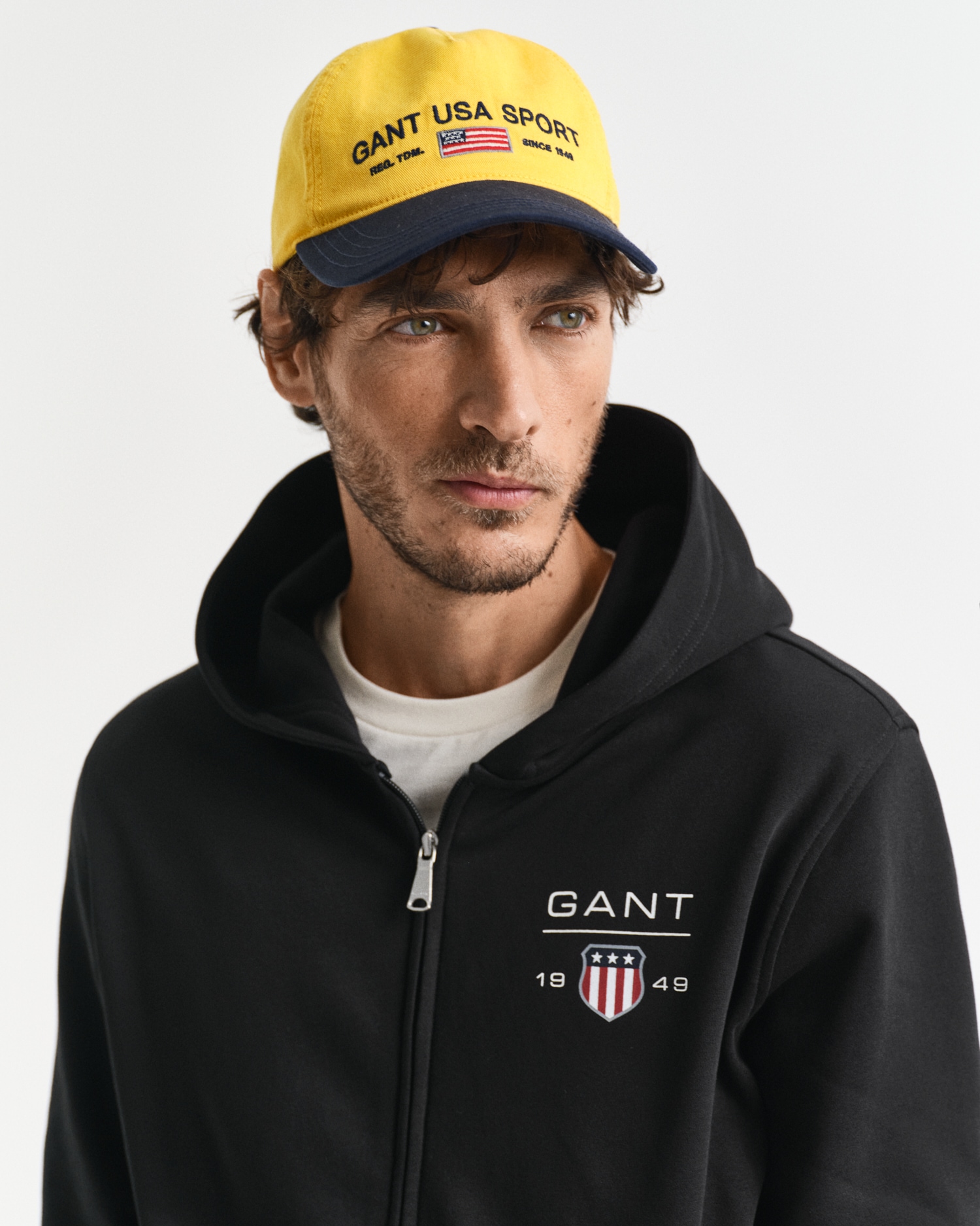 Gant Kapuzensweatjacke »GRAPHIC FULLZIP HOODIE«