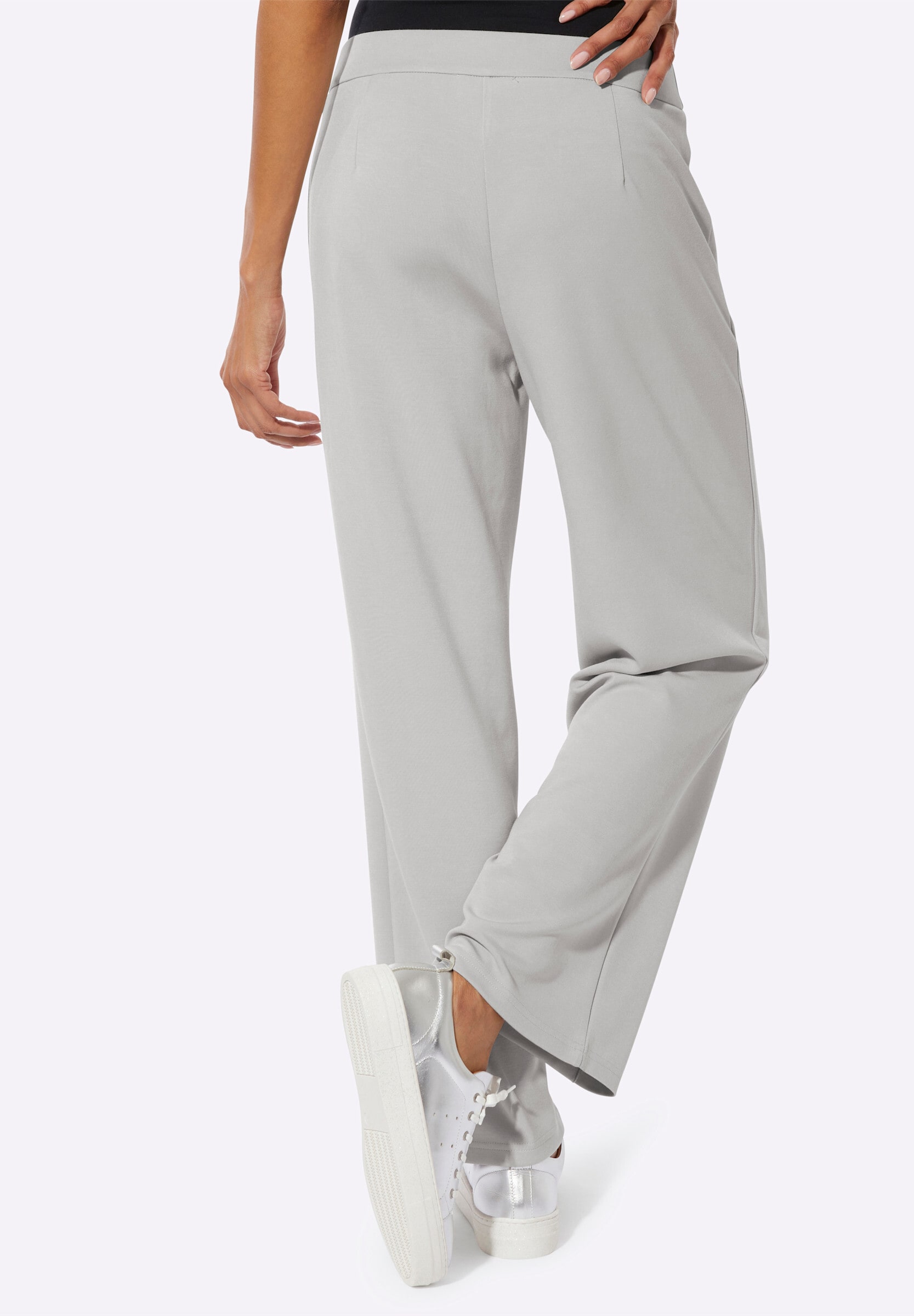 creation L Jerseyhose »Modal-Mix-Jersey-Hose Jerseyhose mit Reißverschluss-Taschen«