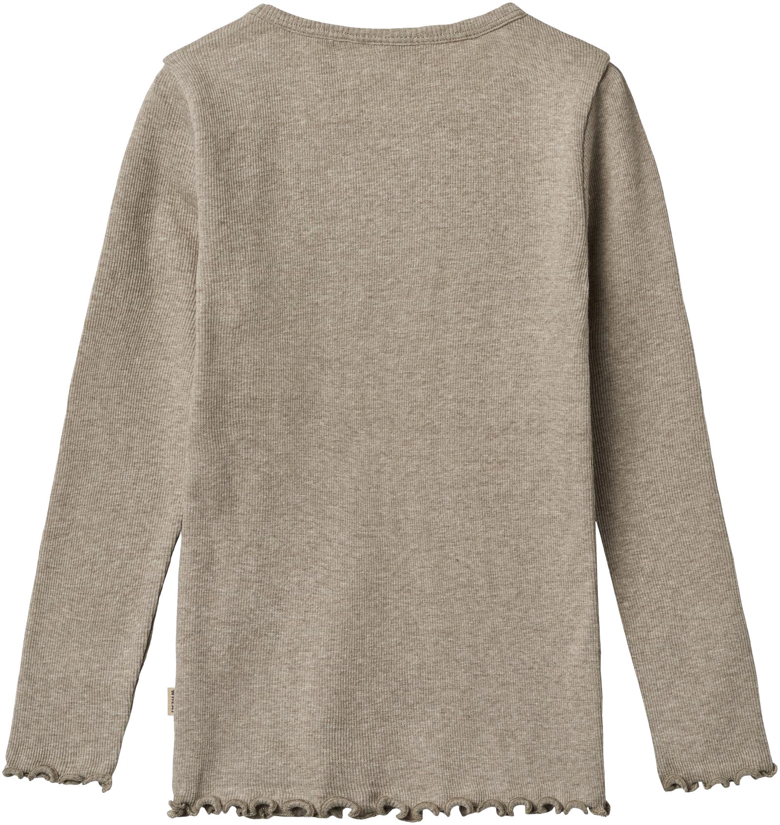 WHEAT Langarmshirt »Rib T-Shirt L/S Ida«