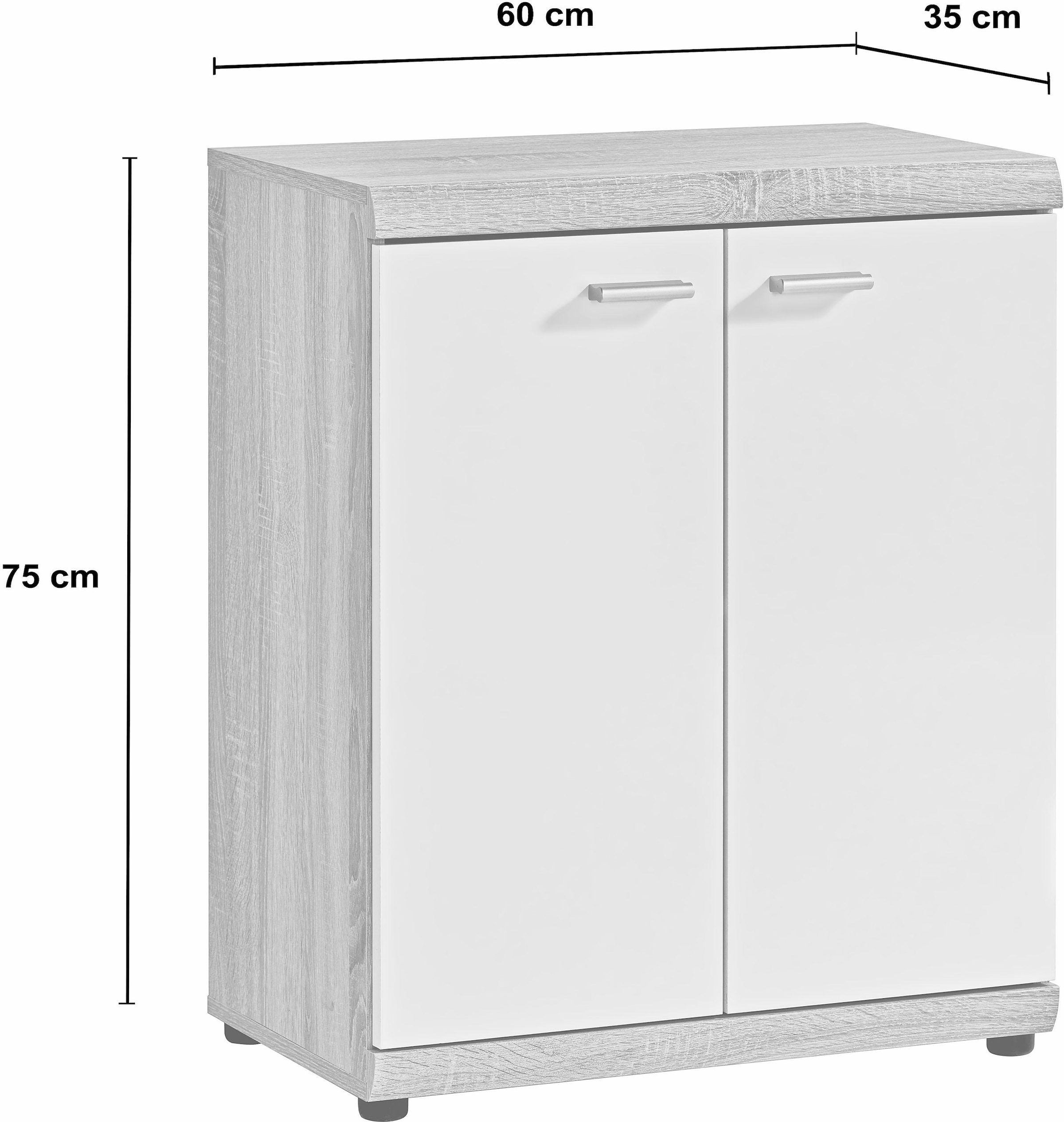 Procontour Sideboard »Sun BESTSELLER!«, (OTTOs Choice), Höhe 74cm, mit variabel verstellbaren Einlegeböden
