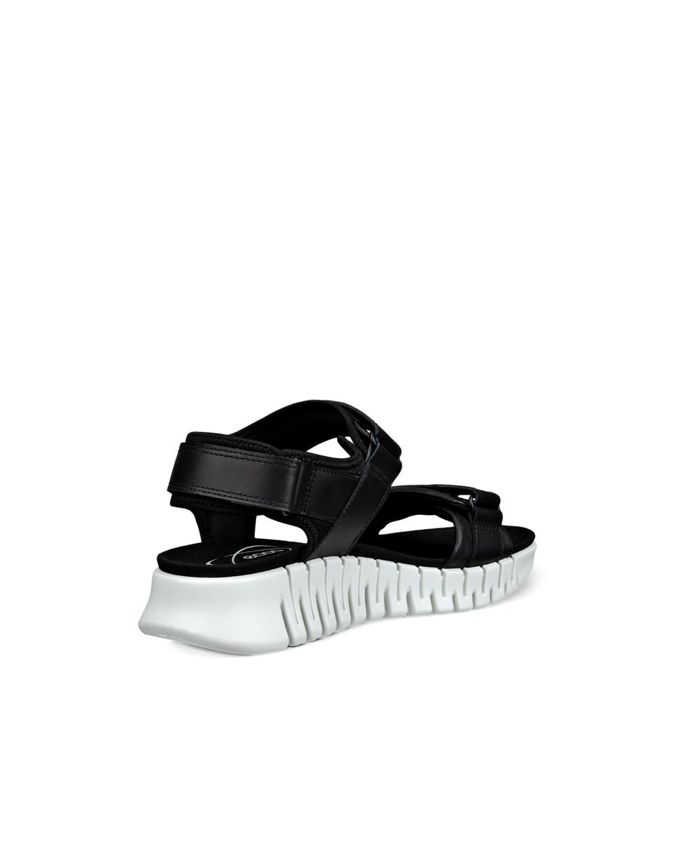 Ecco Sandalette »ECCO GRUUV SOL W«, Plateau, Sommerschuh, Sandalette mit praktischem Klettverschluss