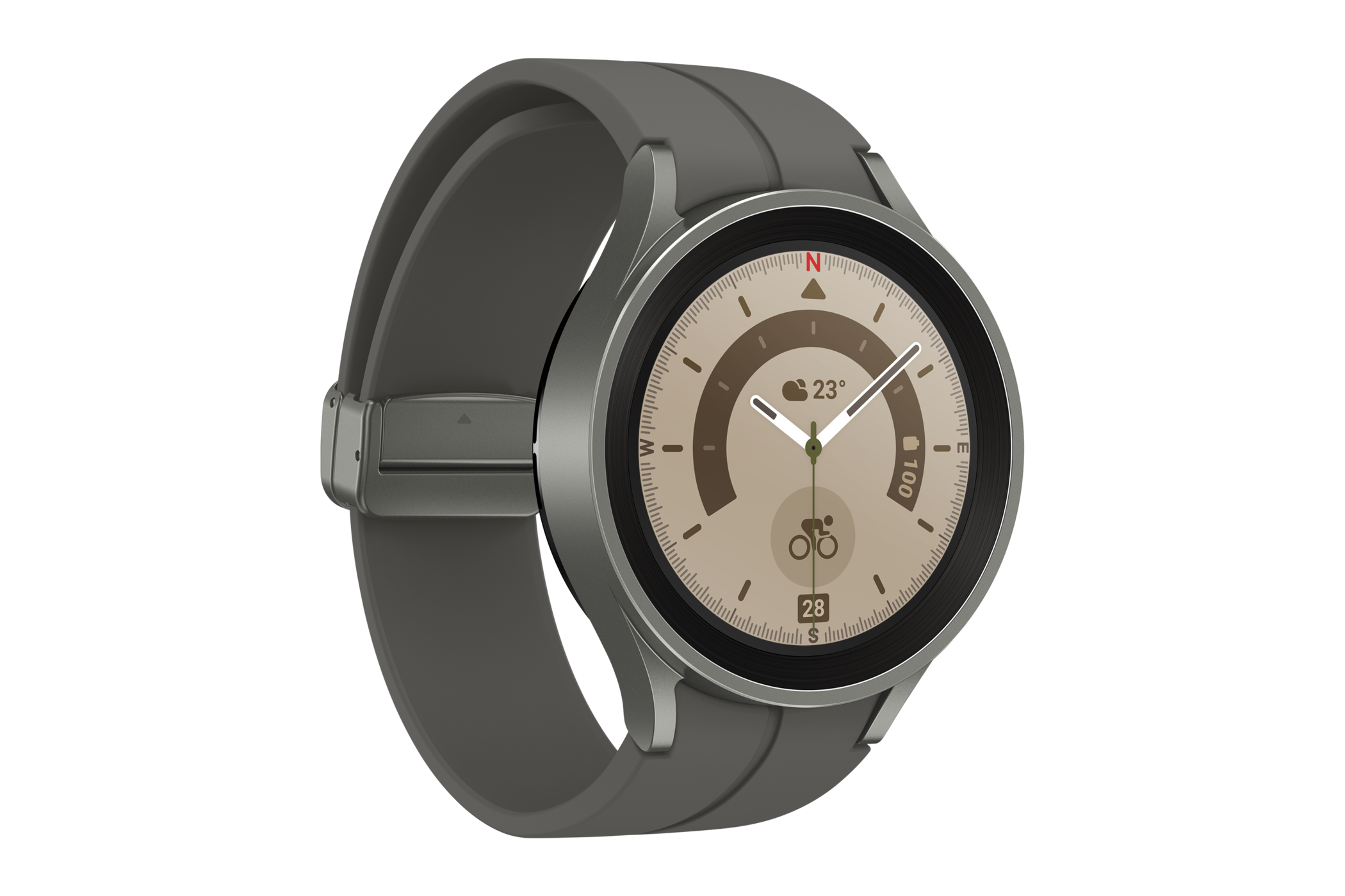 Samsung Smartwatch »Galaxy Watch 5 Pro - 45 mm«, (3,56 cm / 1,4 Zoll), Wear OS by Samsung, 16 GB,)
