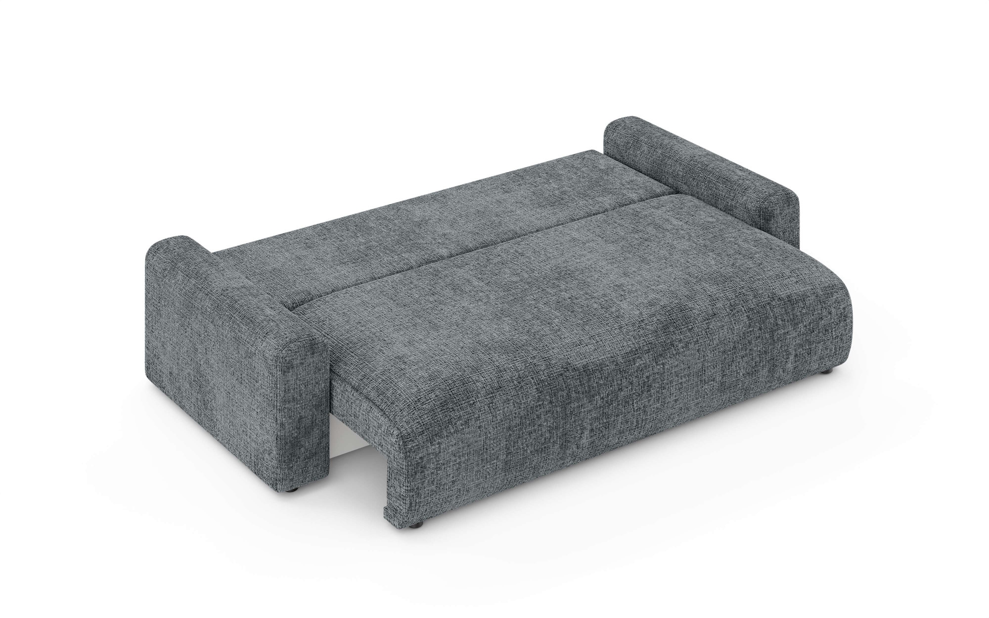 Home affaire Big-Sofa »LAKESIDE klein 3-Sitzer Schlafsofa mit Bettkasten, Breite 238 cm« Liegefläche 149x195 cm, hoher Sitzkomfort, Maße B/T/H: 238/98/85cm