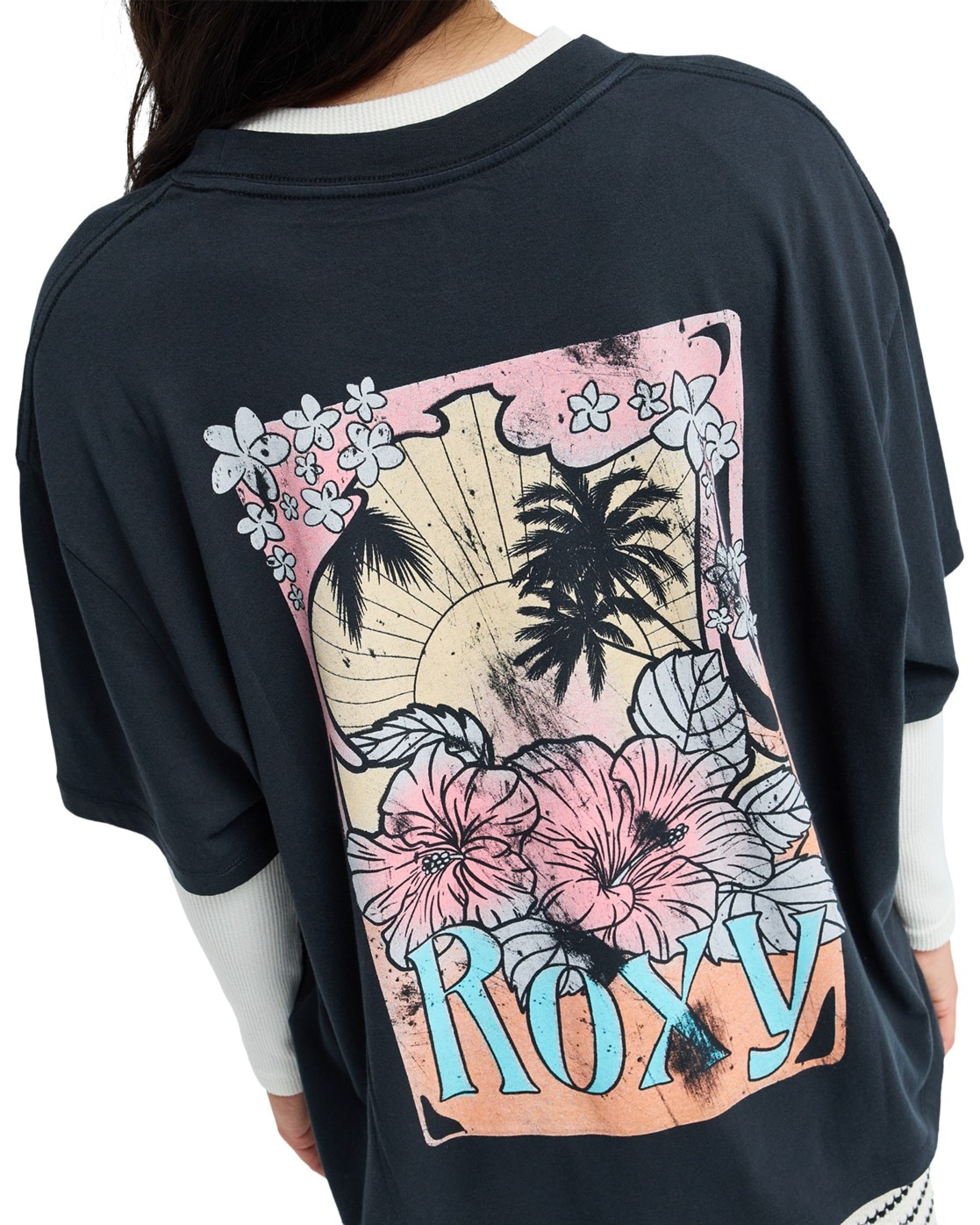 Roxy T-Shirt »Talloversize Washed«