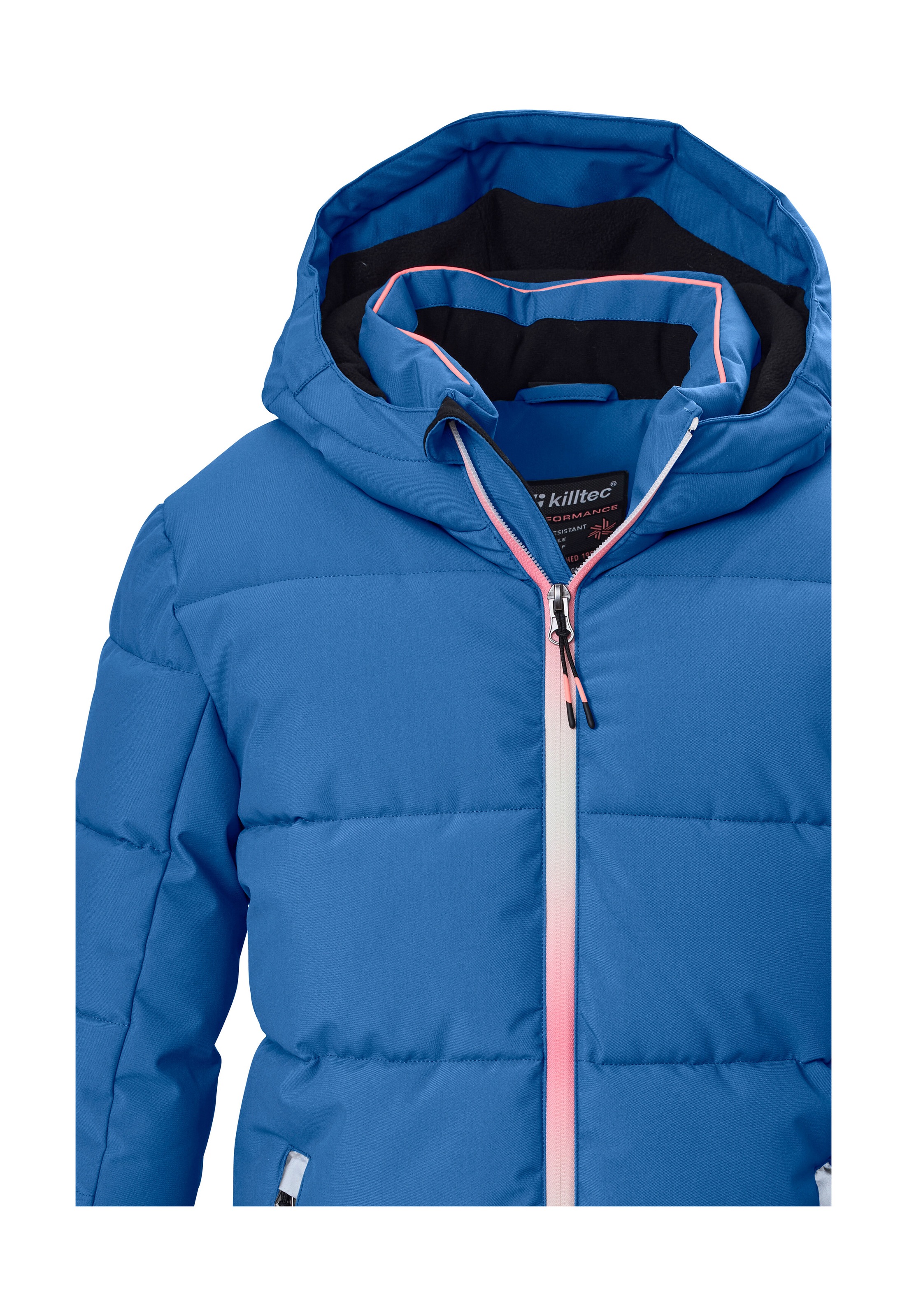 Killtec Skijacke »KSW 186 GRLS SKI JCKT« Winddichte, wasserabweisende Ski-Steppjacke mit Schneefang