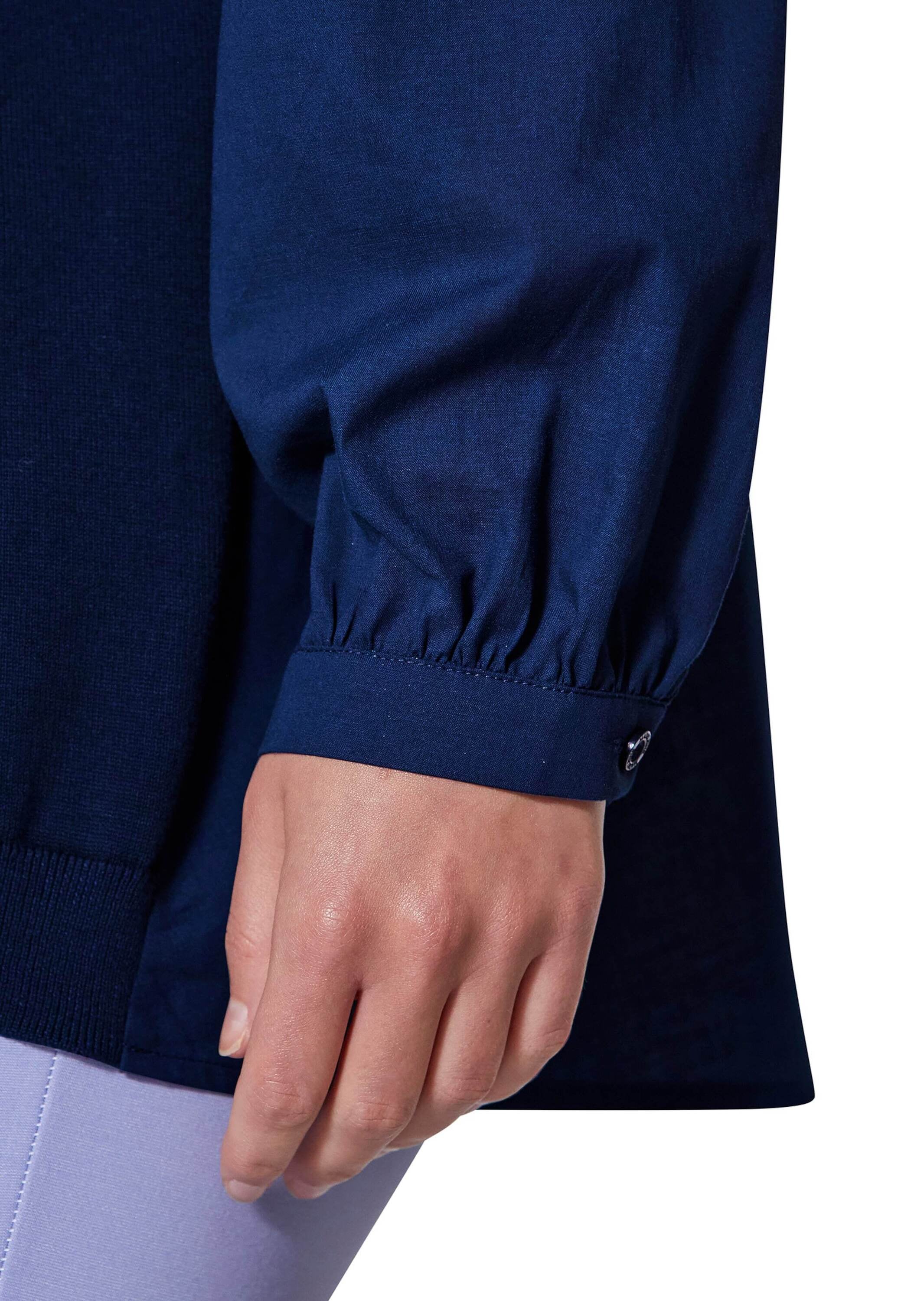 MADELEINE Longpullover »Pullover Legerer Pullover in raffiniertem Material-Mix«
