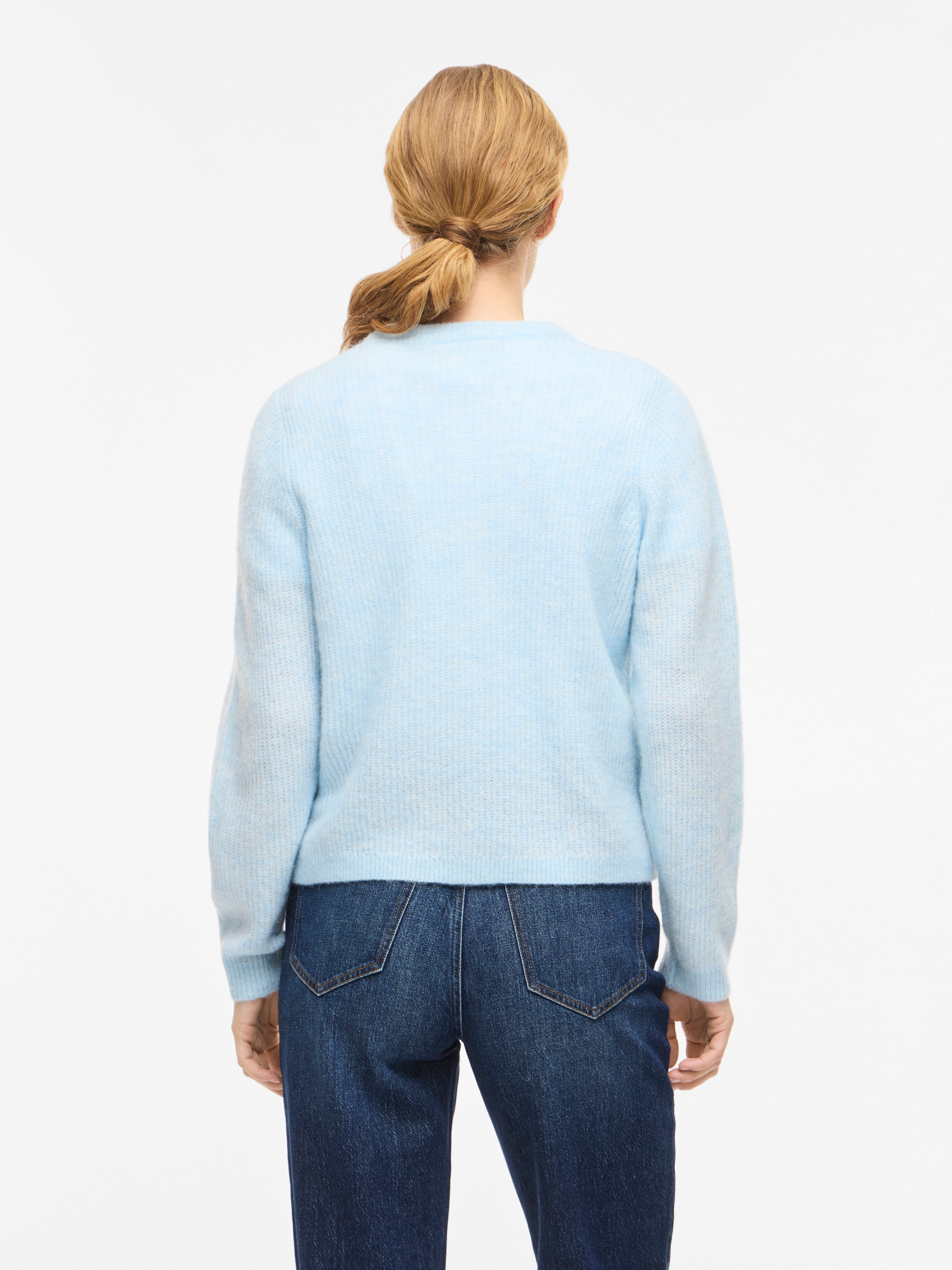 Vila Strickjacke »VILORY O-NECK L/S KNIT CARDIGAN-NOOS«