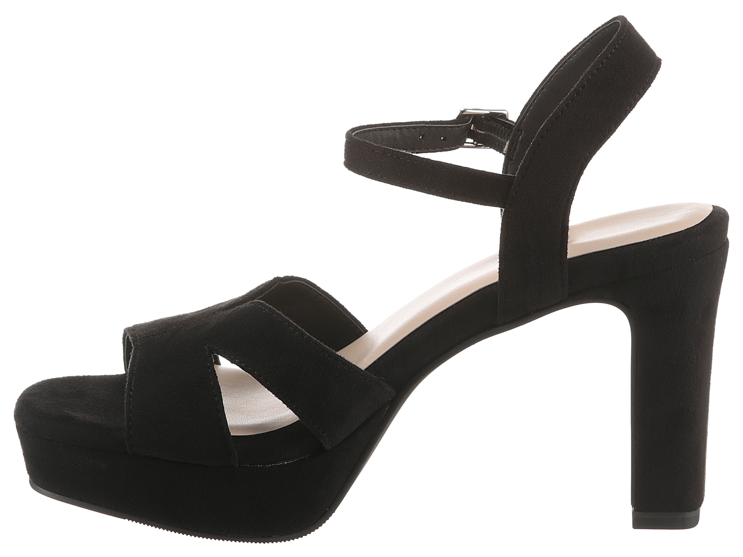 Aniston SHOES High-Heel-Sandalette, Sommerschuh, Abendsanale, Plateau - NEUE KOLLEKTION