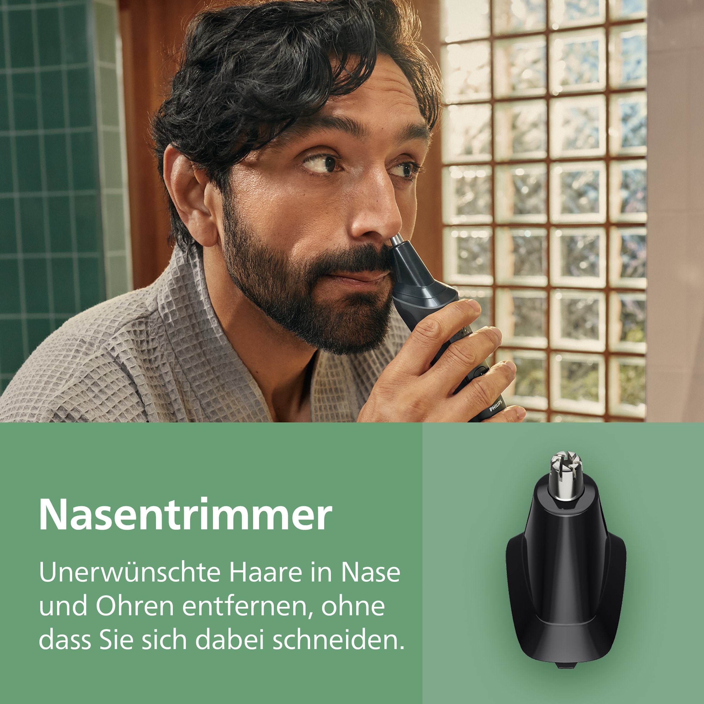 Philips Multifunktionstrimmer »Series 3000 MG3945/15«, 9 Aufsätze, 9-in-1-Trimmer für Gesicht, Körper und Kopfhaare