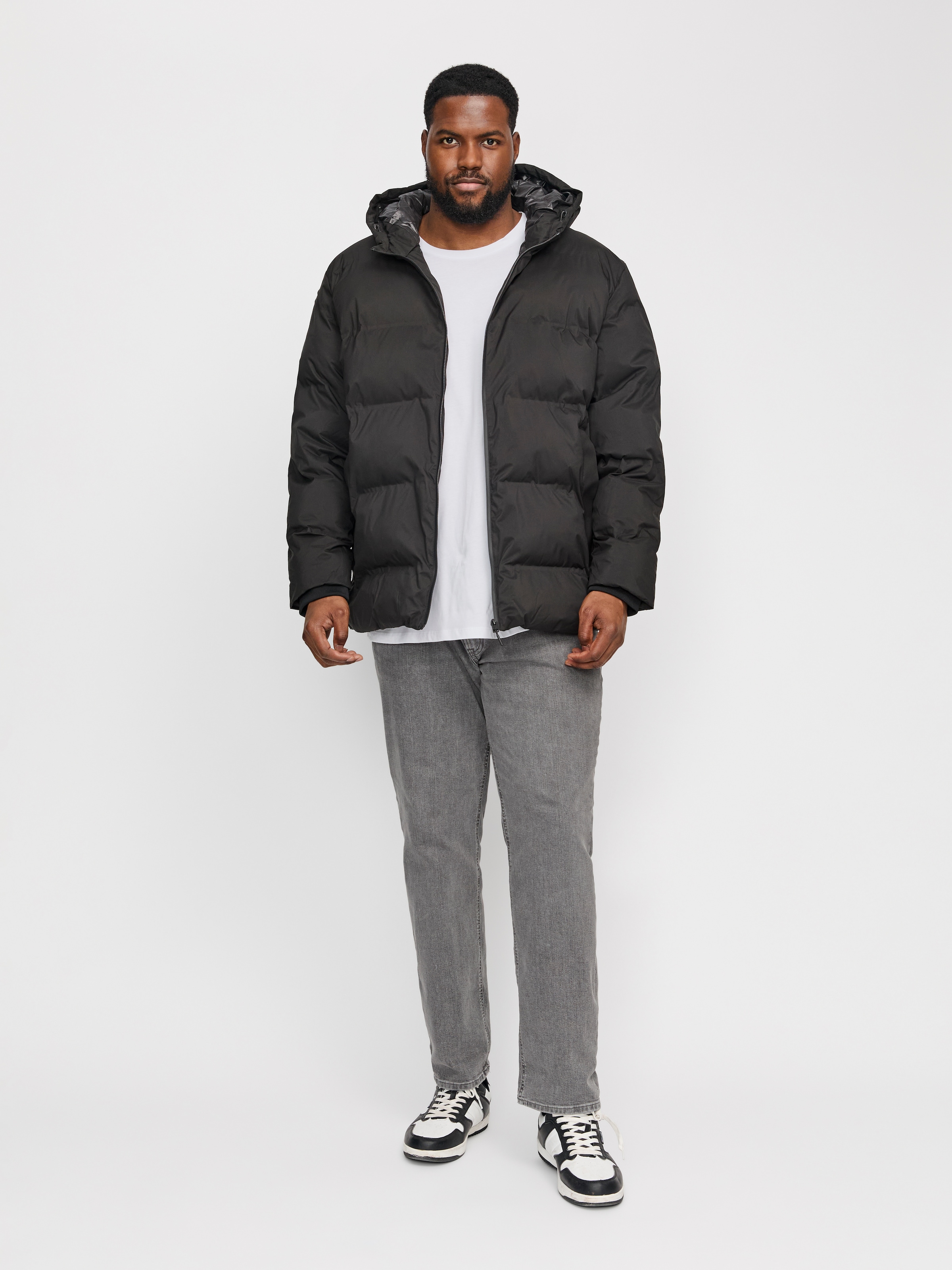 Jack & Jones PlusSize Rundhalsshirt »JJECORP LOGO TEE SS O-NECK NOOS PLS« Baumwolle, regular fit