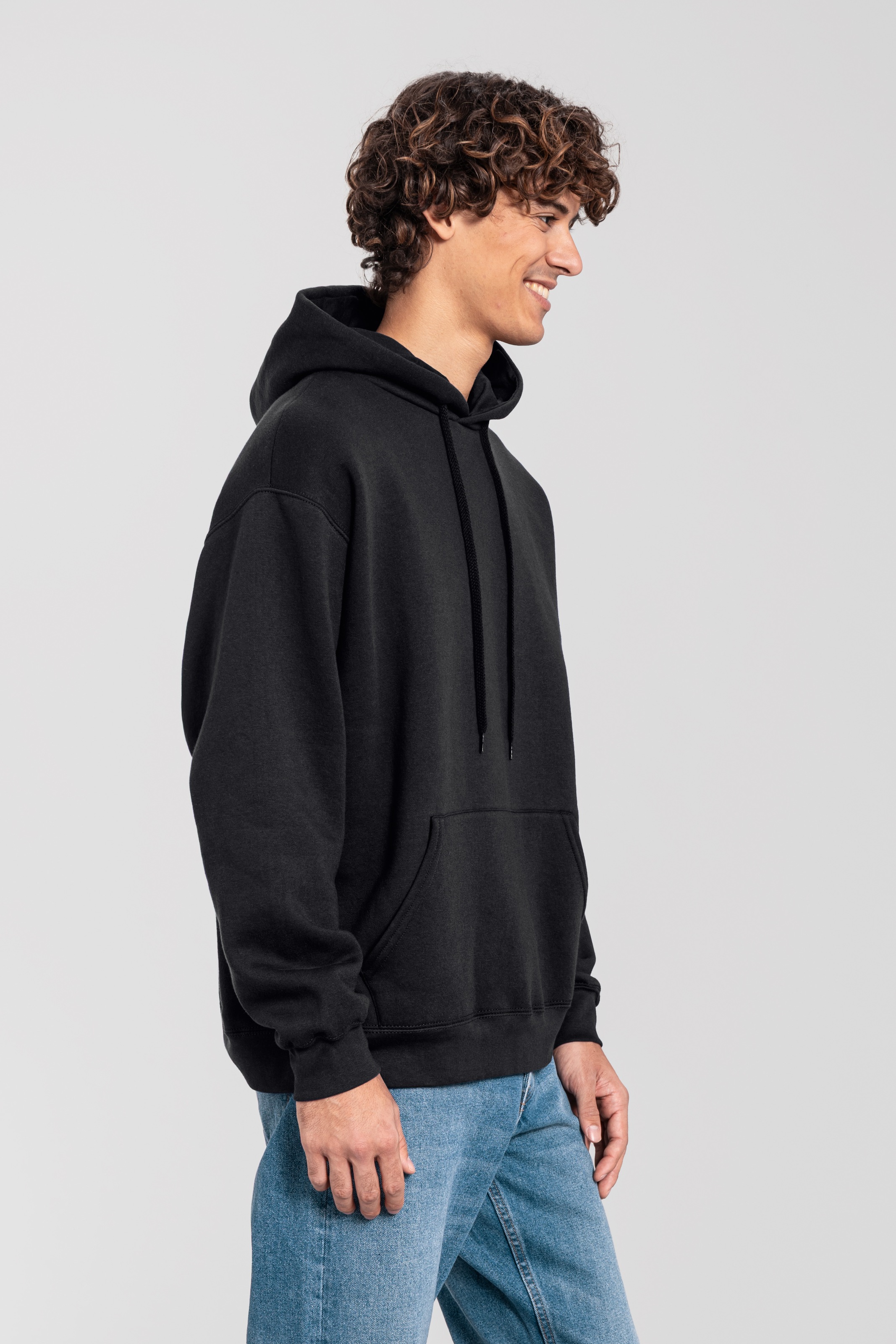 Fruit of the Loom Kapuzensweatshirt »Iconic Premium Hoodie«, mit Kängurutasche, meliert, im Casual-Stil

