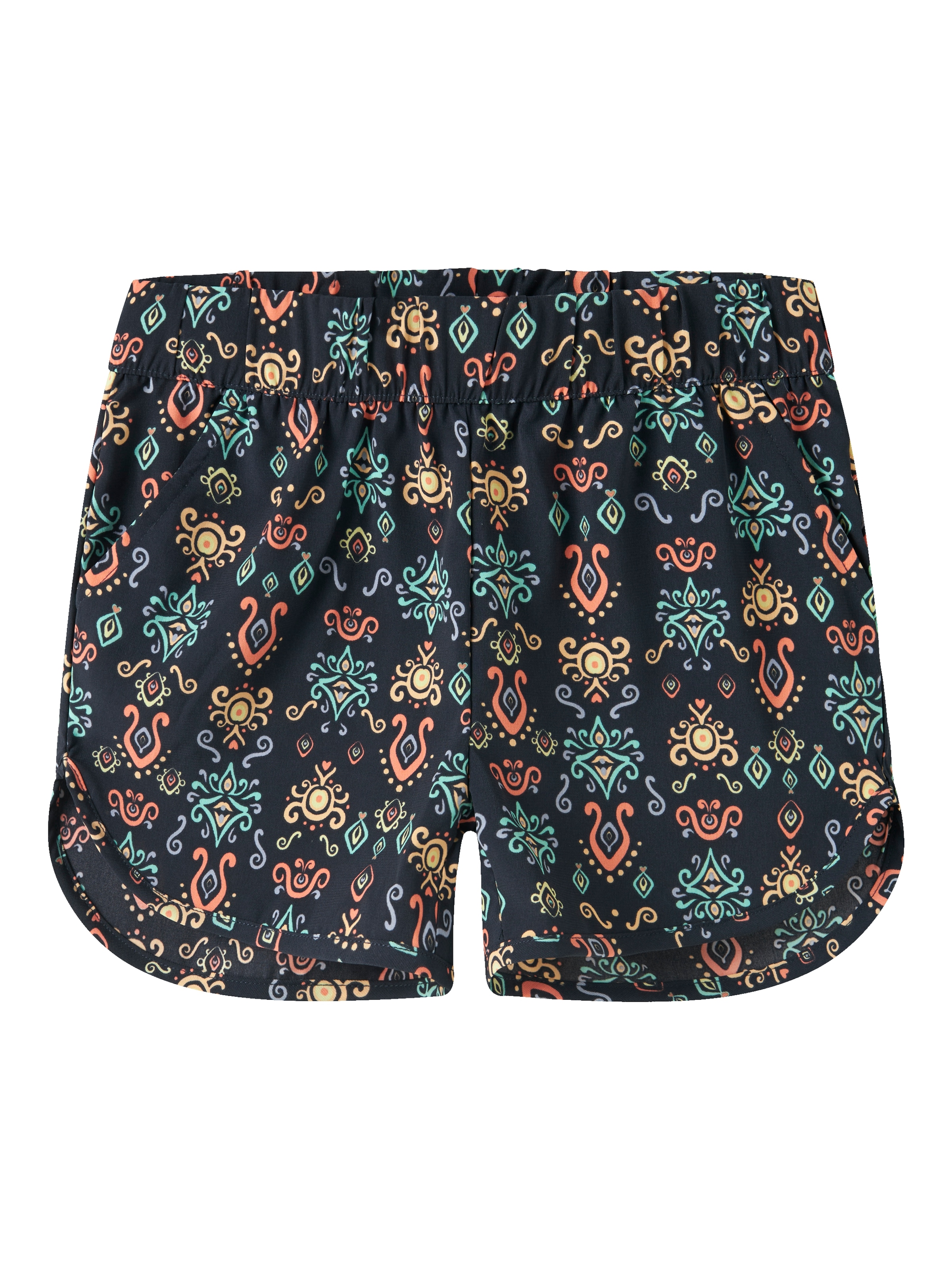 Name It Shorts »NKFVINAYA SHORTS FFFF NOOS«  Kunstfaser, Stretch, Allover-Druck, Eingrifftaschen
