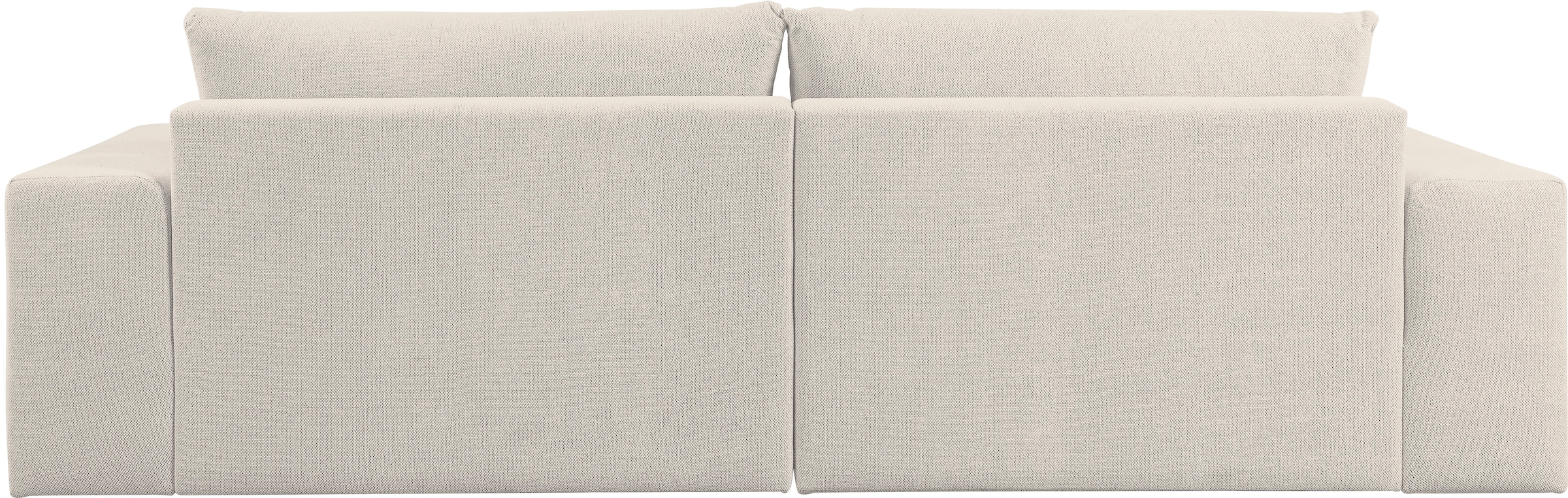 WERK2 Ecksofa »Rio, elegant & bequem, Breite 262 cm, L-Form« Puristisches Design mit maximalem Komfort