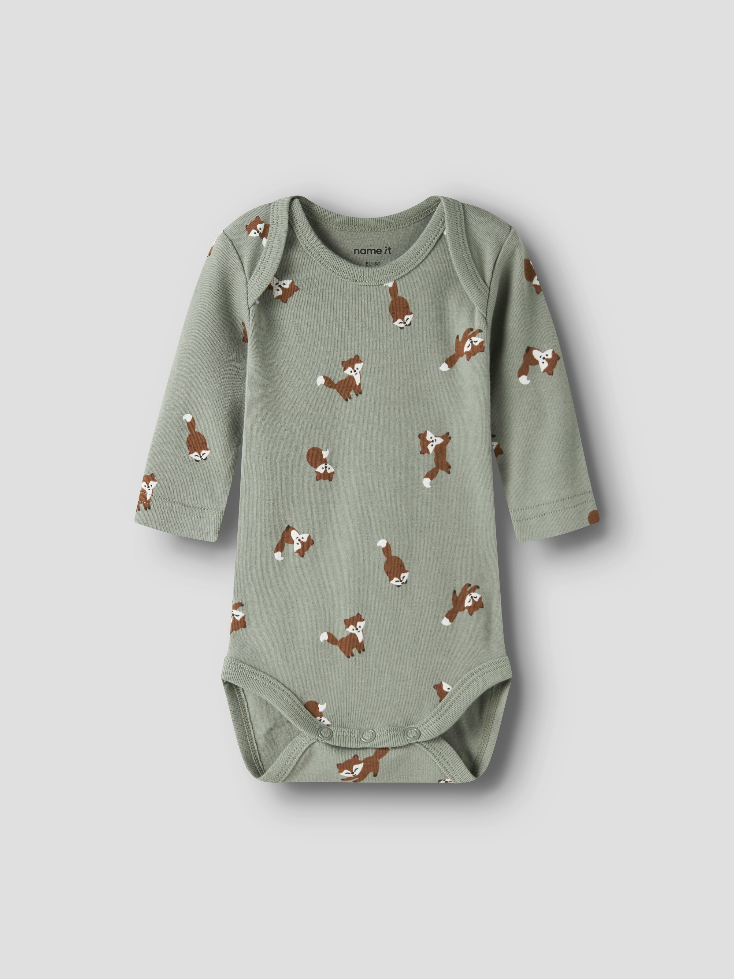 Name It Langarmbody »NBMBODY 3P LS FOX NOOS« Packung, 3 tlg.