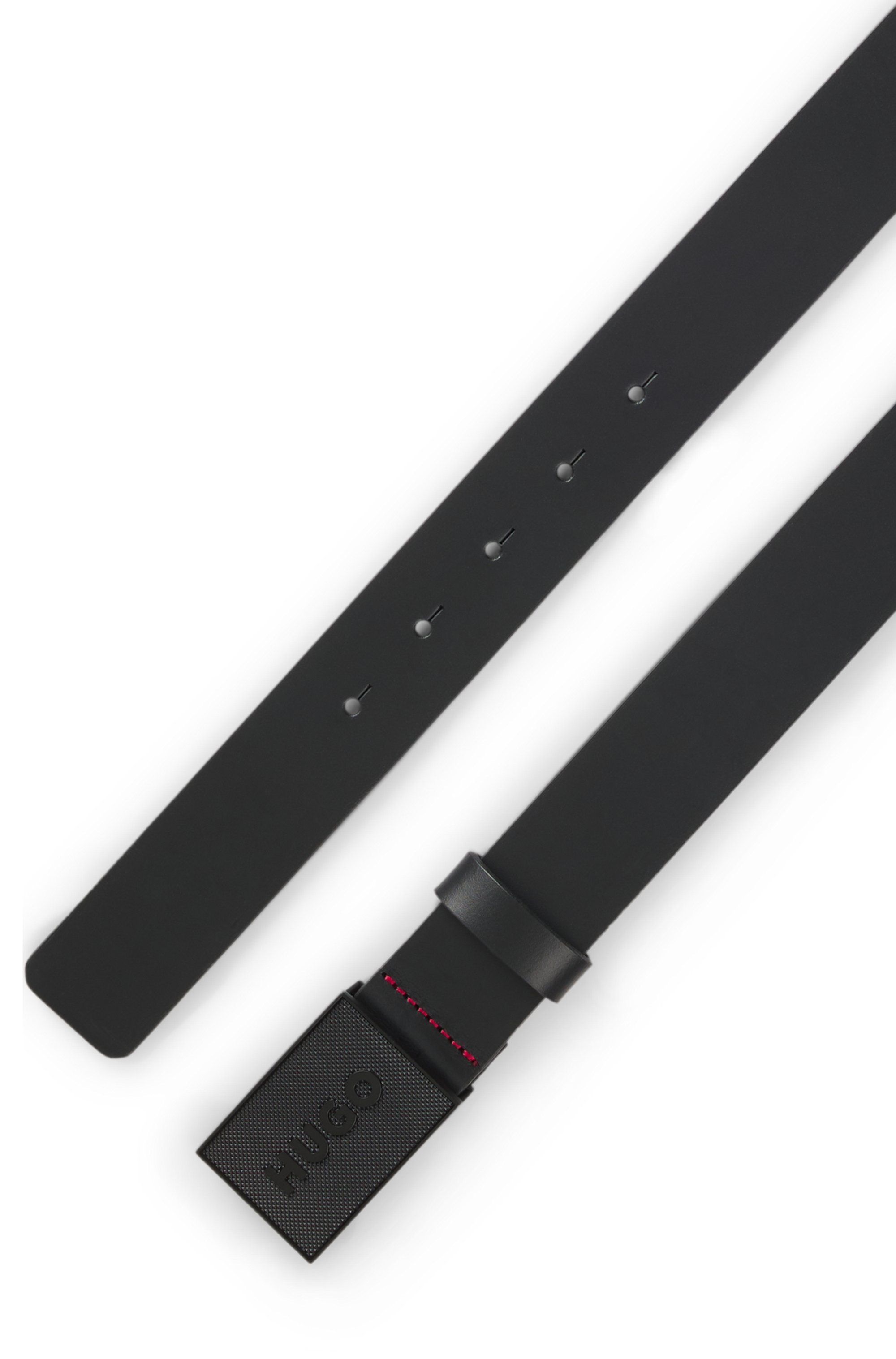 HUGO Ledergürtel »Gethon Sz35« mit HUGO Koppelschließe