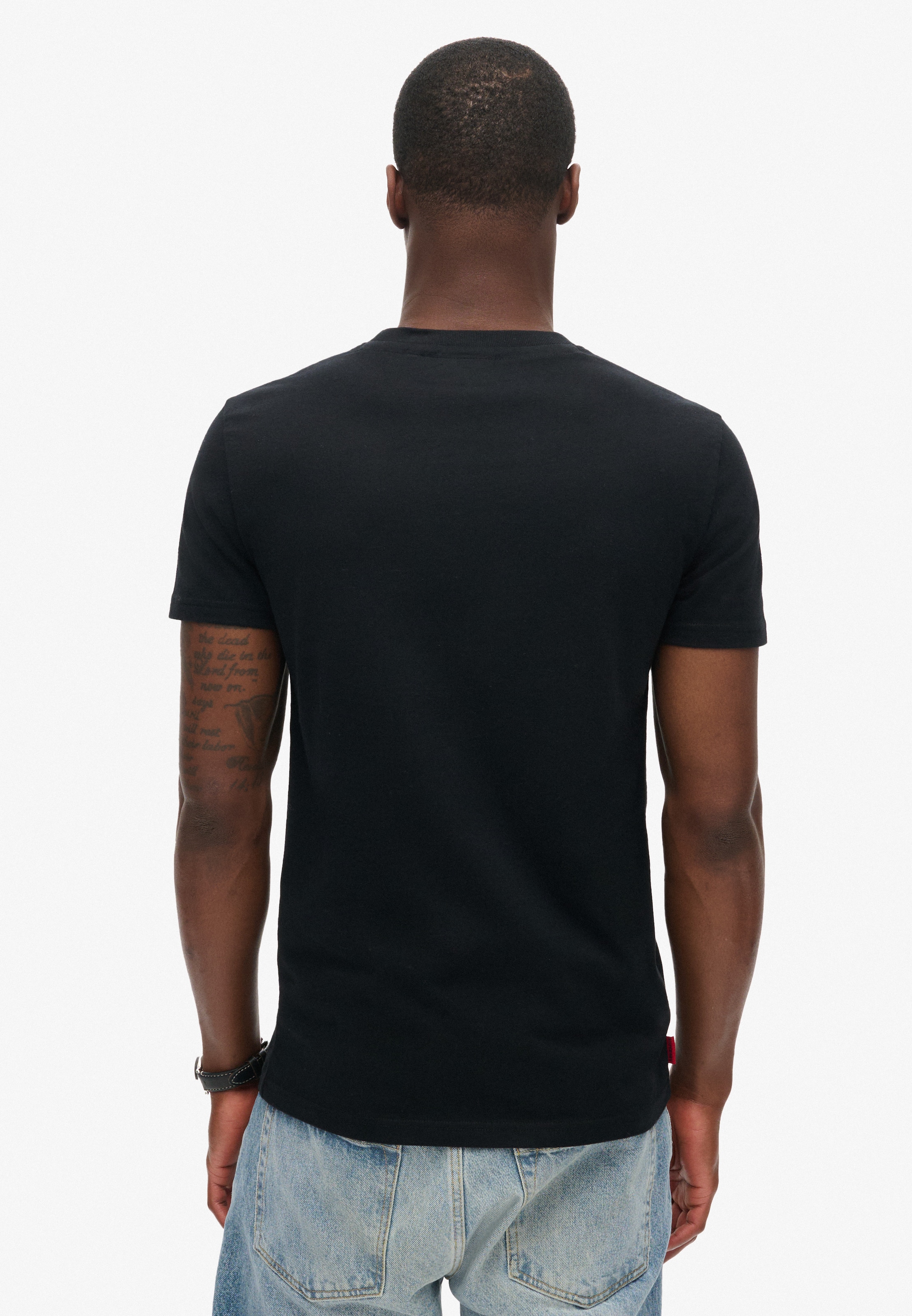 Superdry Rundhalsshirt »ESSENTIAL CONTRAST EMB TEE«