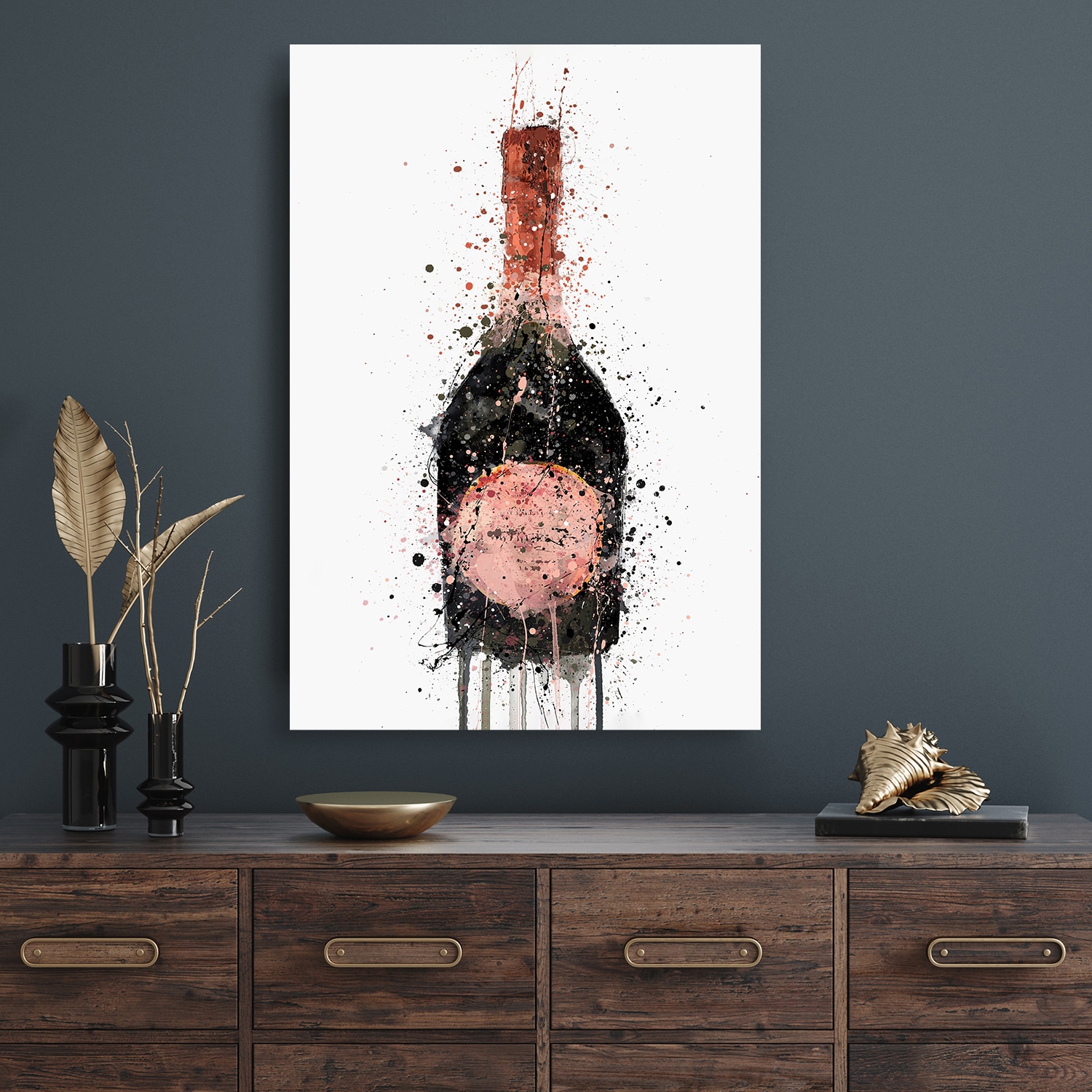 Affengeilebilder Leinwandbild »RuinART auf Keilrahmen gespannt« 1 Stk. tlg. Kunstdruck Wandbild Bild in verschiedenen Formaten