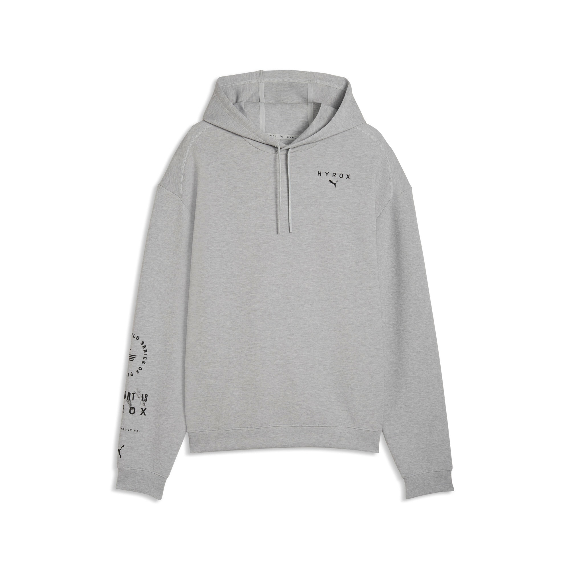 PUMA Kapuzensweatshirt »M  X HYROX CLOUDSPUN HOODIE«, Regular Fit, für Fitness und sportliche Aktivitäten, mit Kapuze
