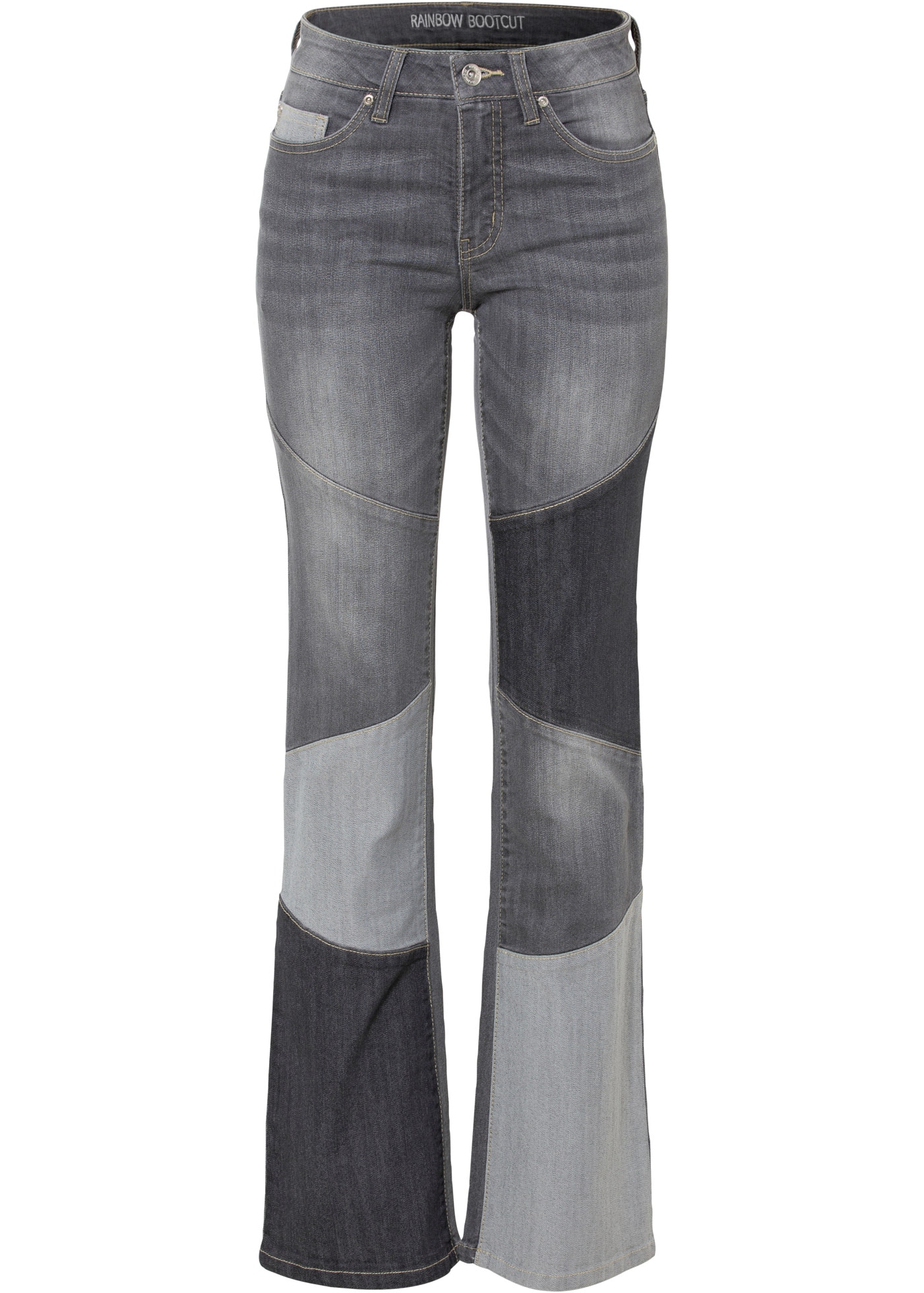 bonprix Schlagjeans »Flared-Jeans Mid Waist« Flared-Jeans Mid Waist