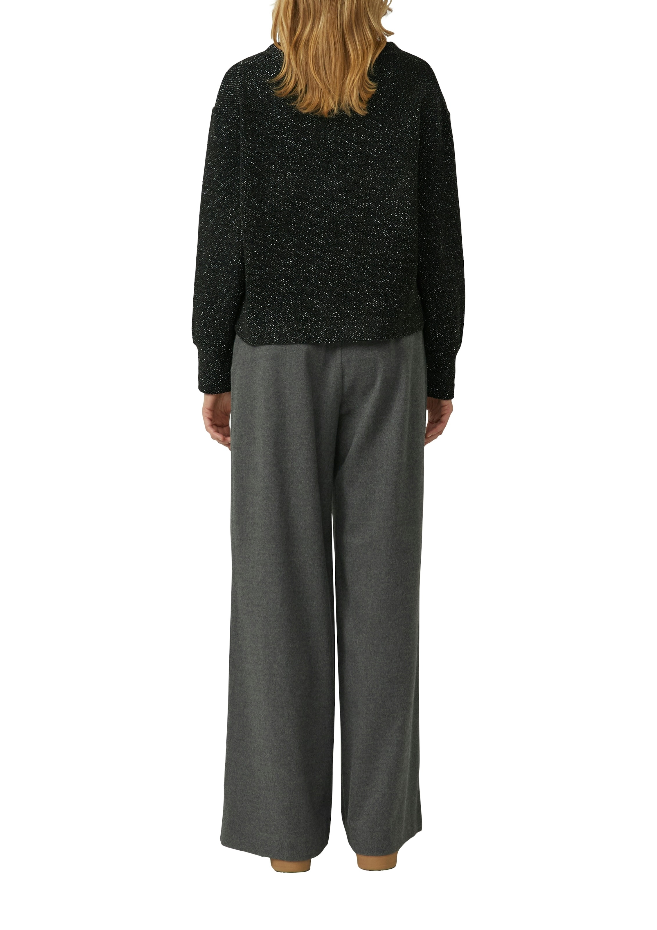 s.Oliver Strickpullover mit Glitzer-Fäden