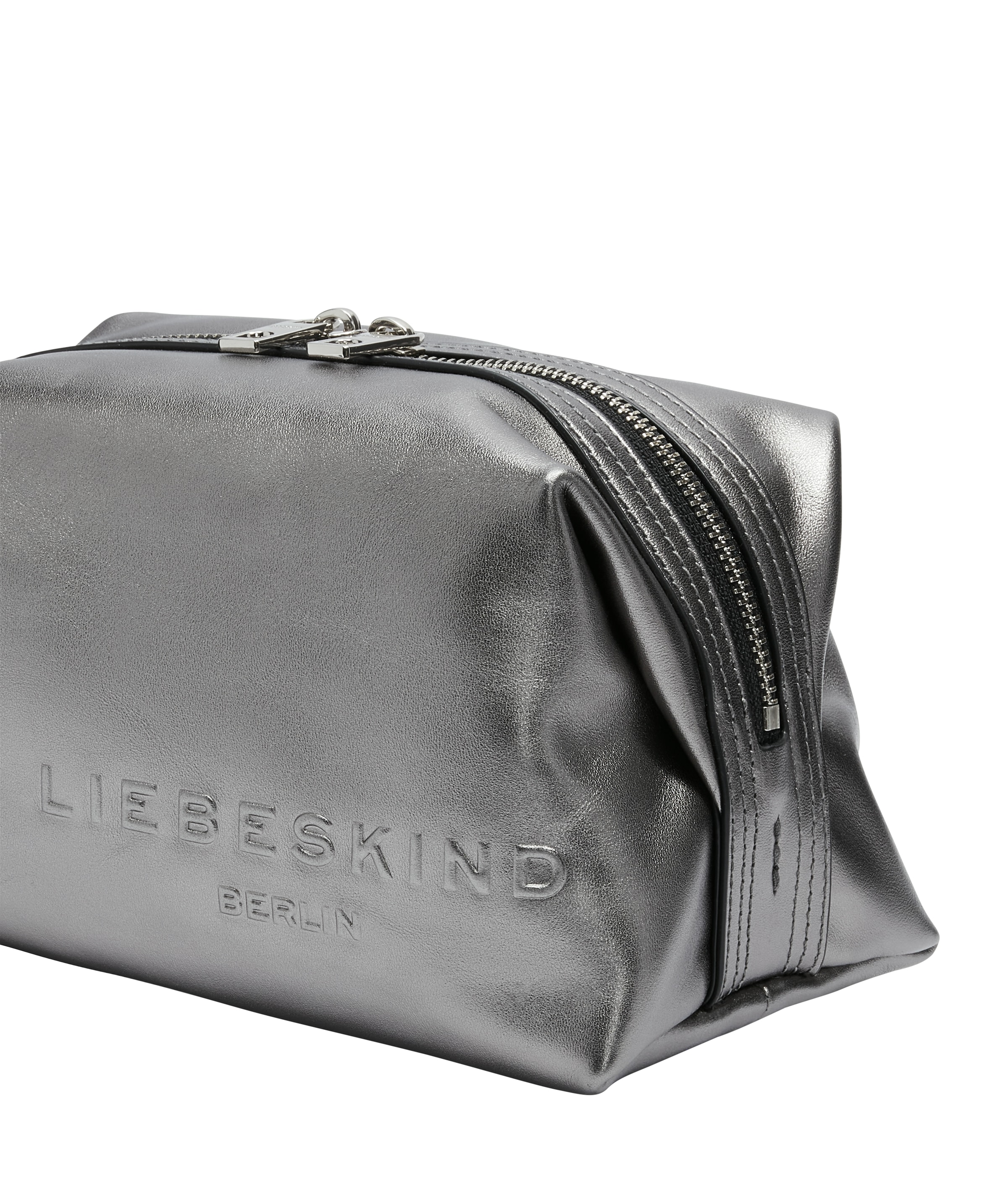 Liebeskind Berlin Kosmetiktasche »Pouchette Beauty M ELVIRA SILVER STONE«, Beautycase Kosmetikbeutel Waschtasche