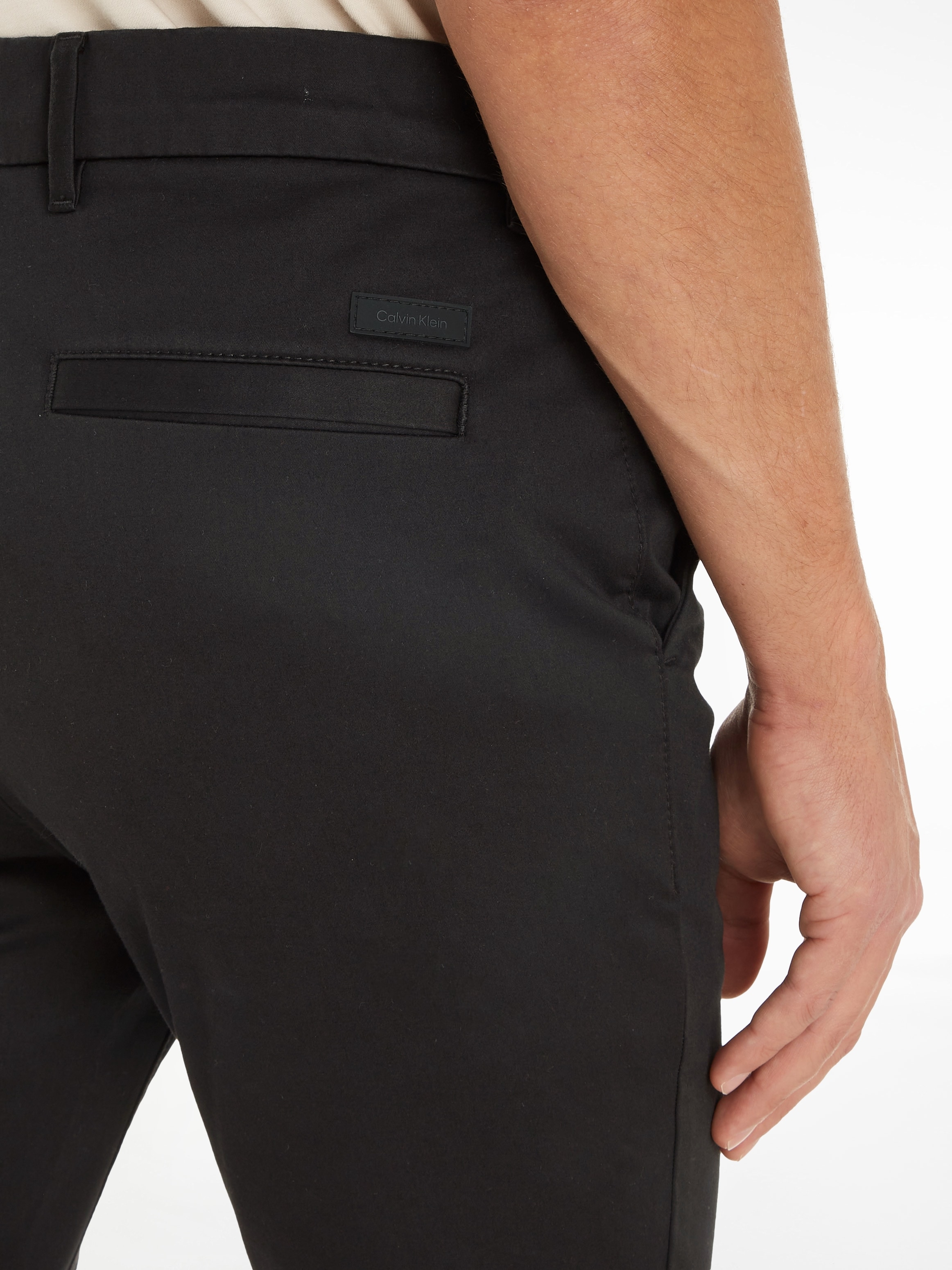 Calvin Klein Chinohose »SATEEN STRETCH SLIM CHINO«