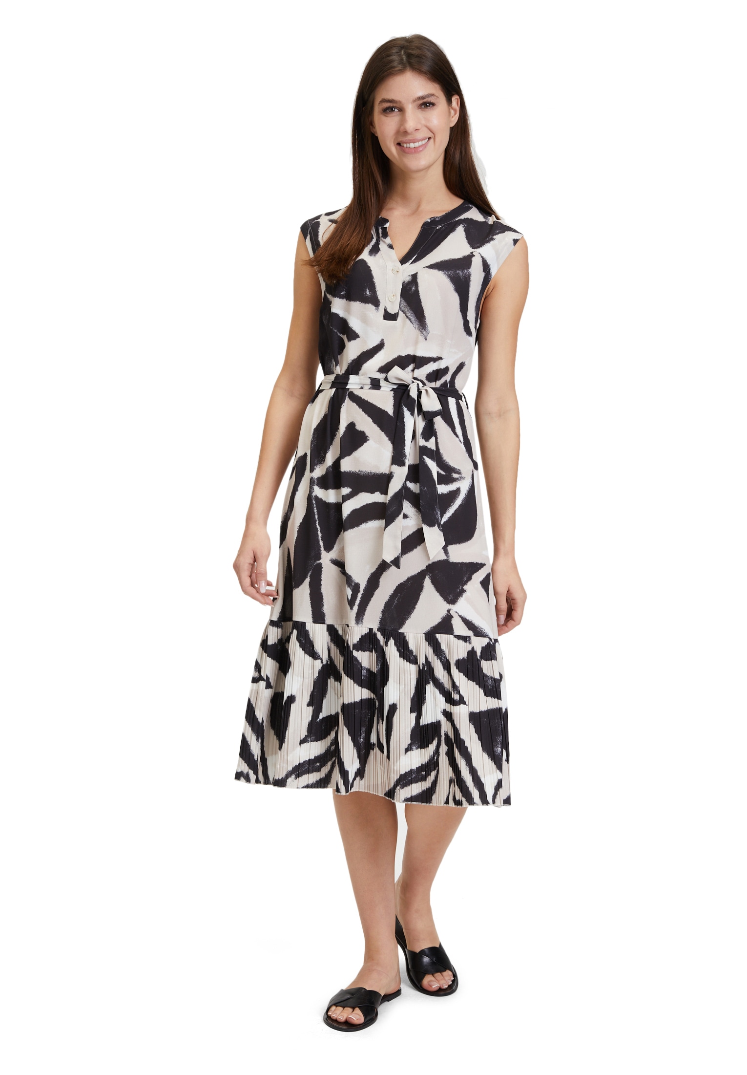 Betty&Co Volantkleid »Volantkleid mit Print«