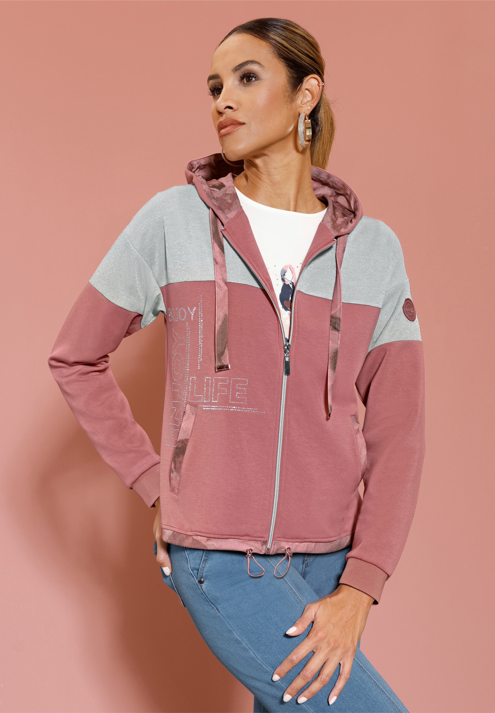 creation L Shirtjacke »Modal-Mix-Shirtjacke Shirtjacke mit Modal«