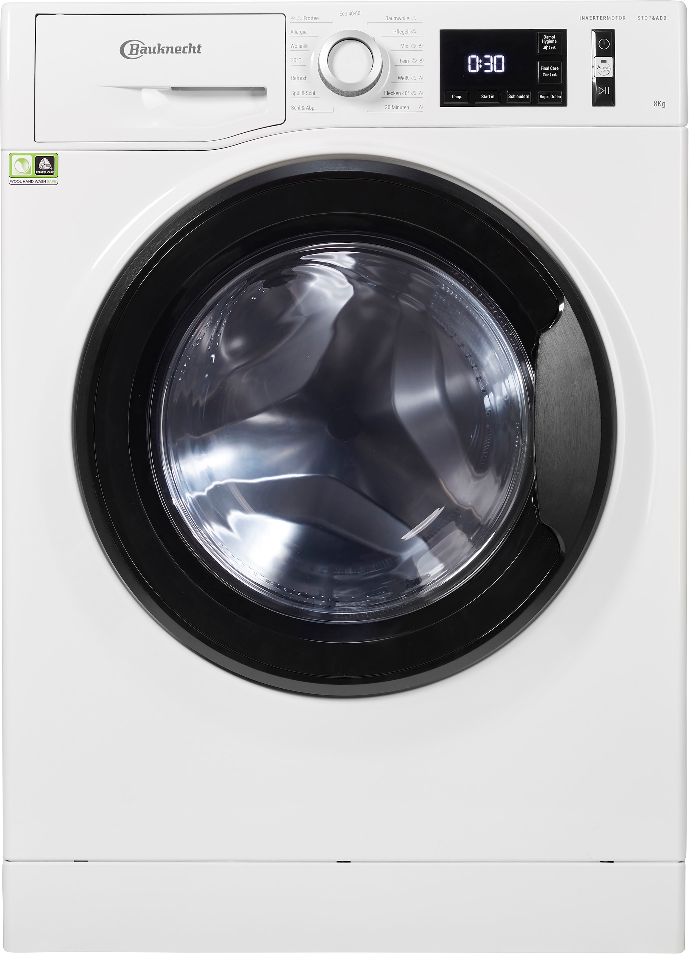 BAUKNECHT Waschmaschine »Super Eco 8421, Super Eco online 8 kg, OTTO jetzt bei U/min 8421«, 1400