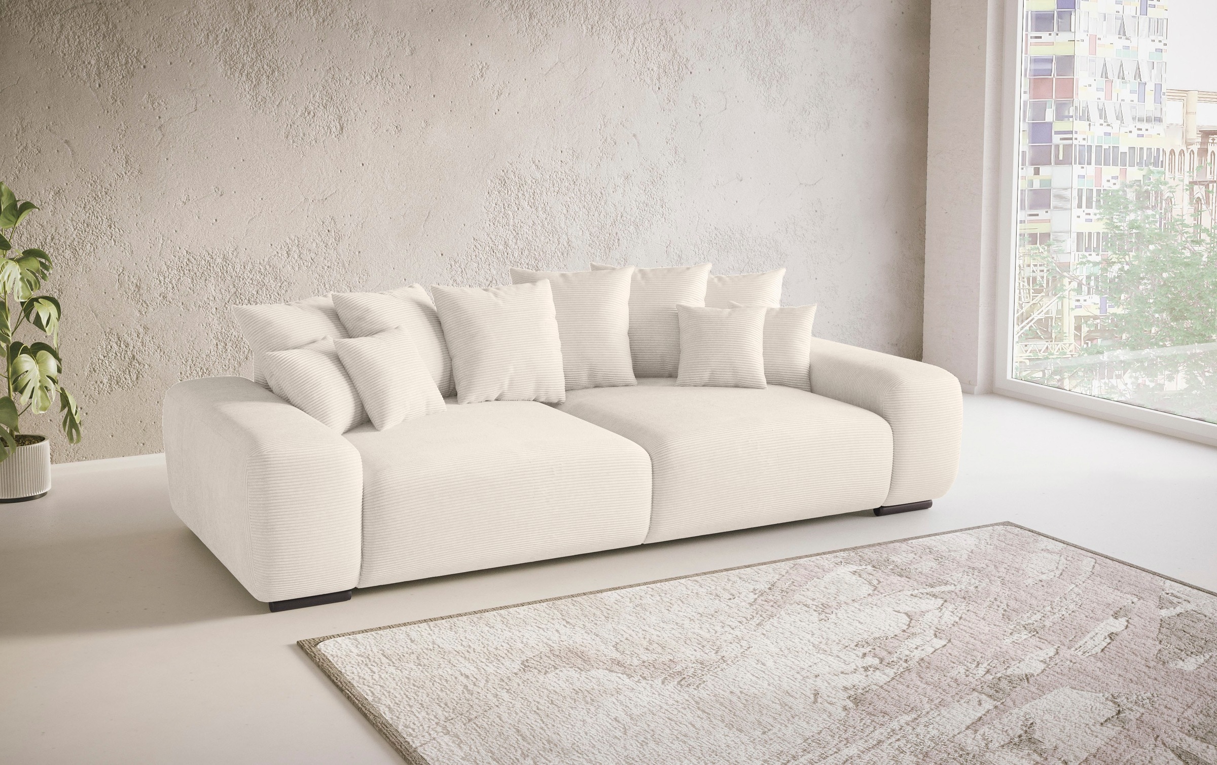 Mr. Couch Big-Sofa »Sundance, B/T 302/137 cm«, Dauerschläfer