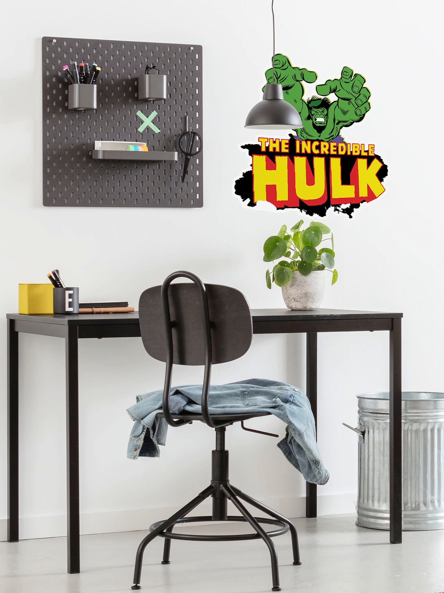 Komar Wandtattoo »Hulk Comic Classic - Größe 50 x 70 cm«, (1 St.), selbstklebend, Wandsticker, Kinderzimmer