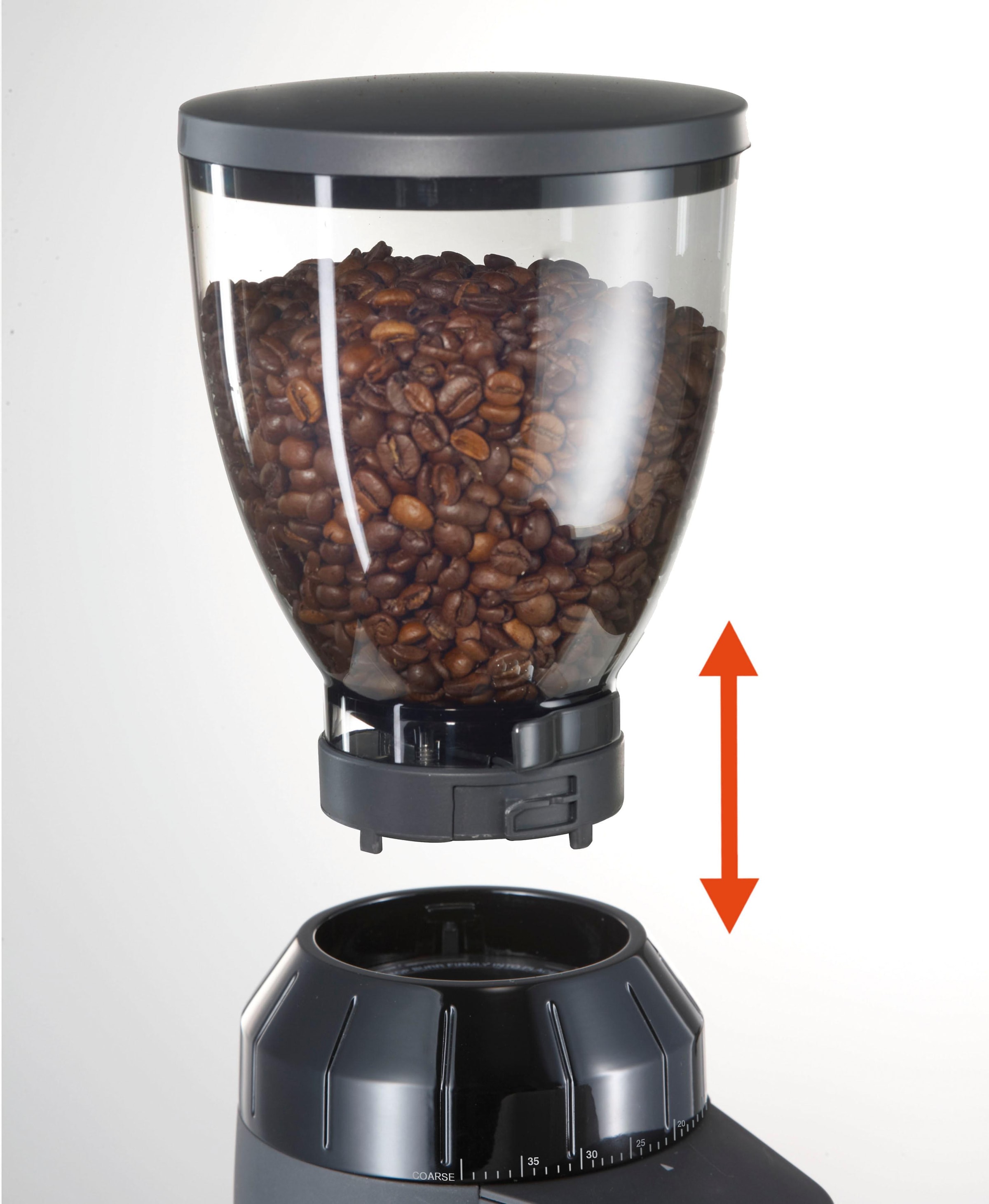 Graef Kaffeemühle »CM 802« 120 W Kegelmahlwerk 350 gBohnenbehälter mit 40 Mahlgradeinstellungen