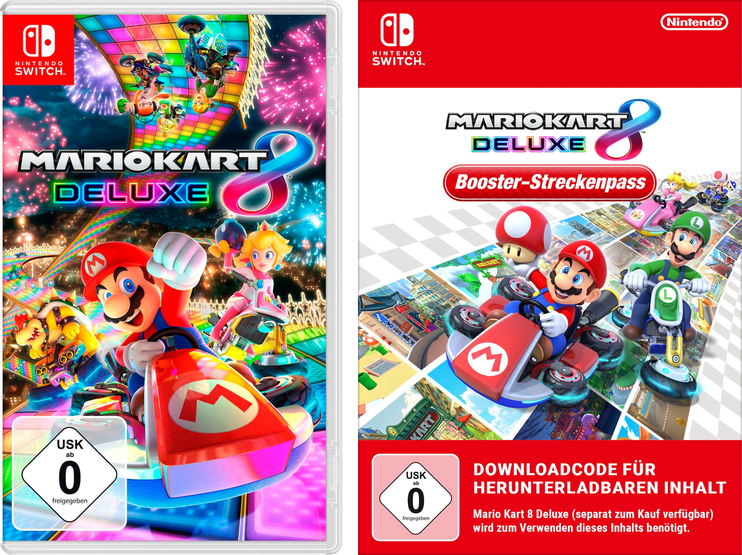 Spielesoftware »Mario Kart 8 Deluxe«, Nintendo Switch, inkl. Booster-Streckenpass