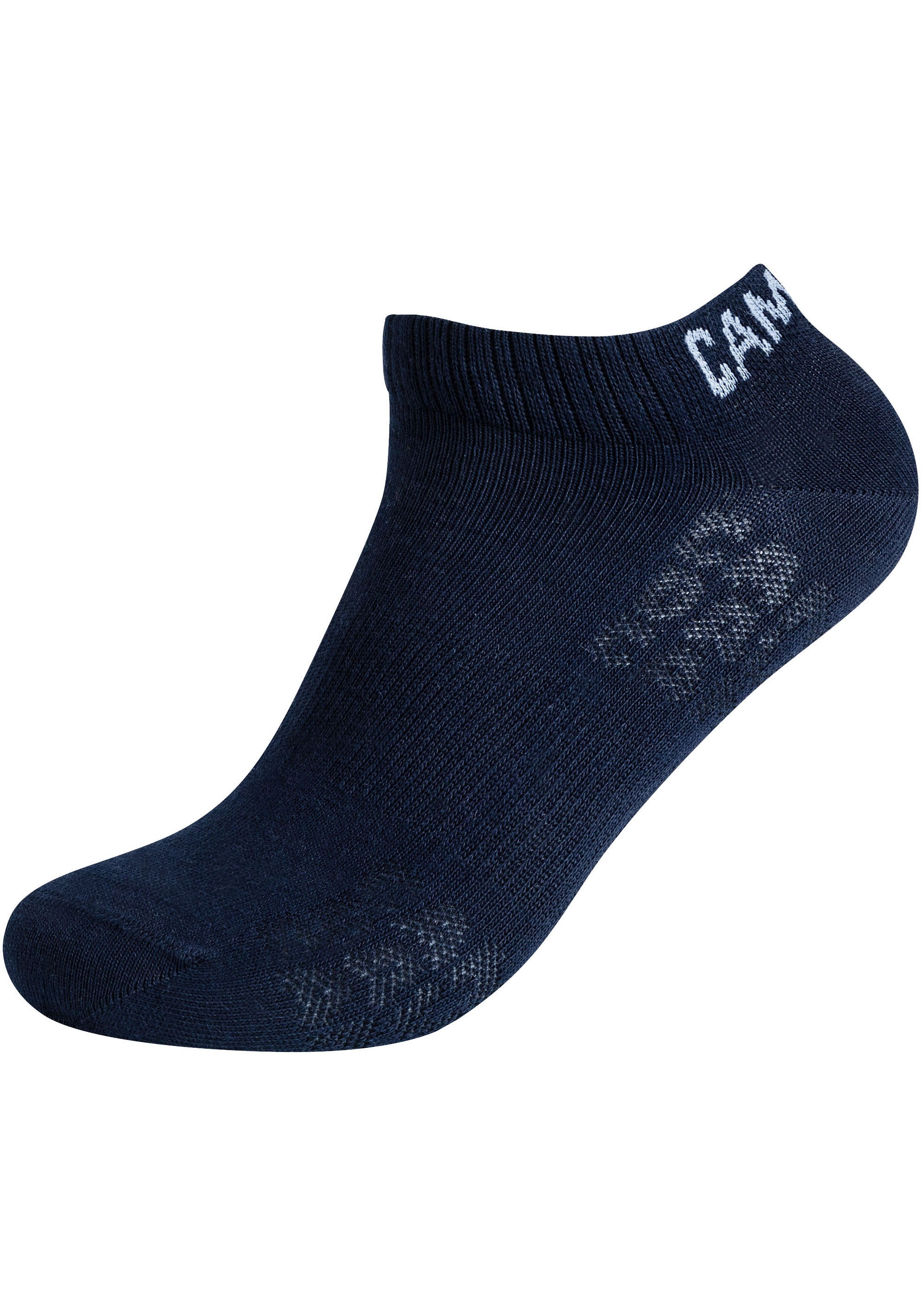 CAMP DAVID Kurzsocken »mesh ventilation«, (6er Pack), mit dezentem Markenlogo