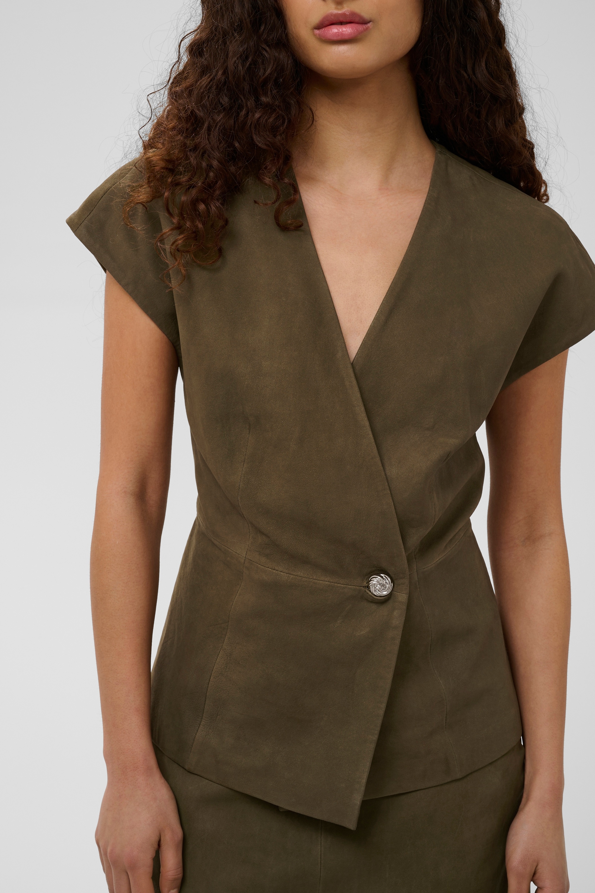 SOAKED IN LUXURY Kurzarmbluse »Damen Bluse kurzarm SLParvati«