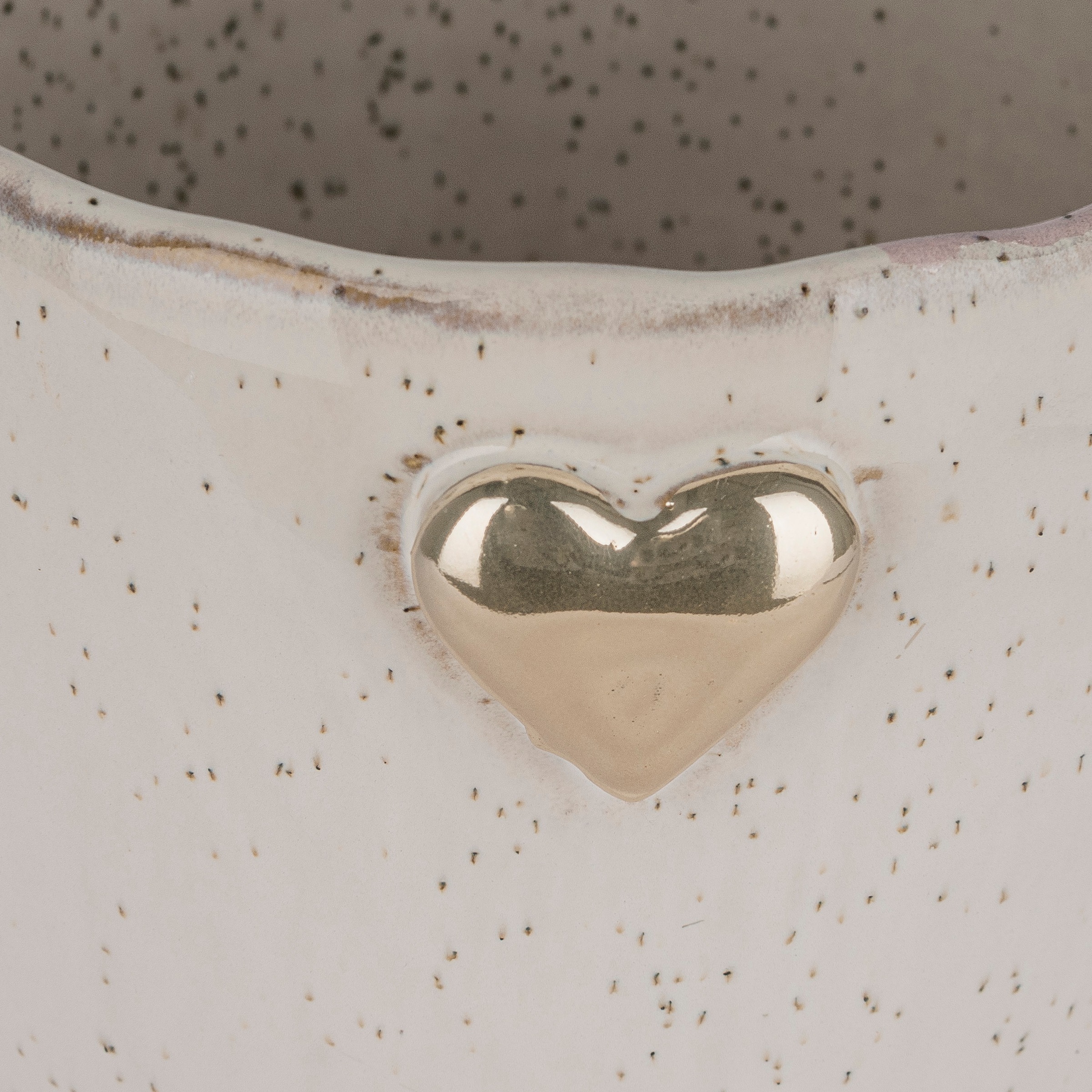 Creativ home Übertopf »Übertopf« mit Herz-Design