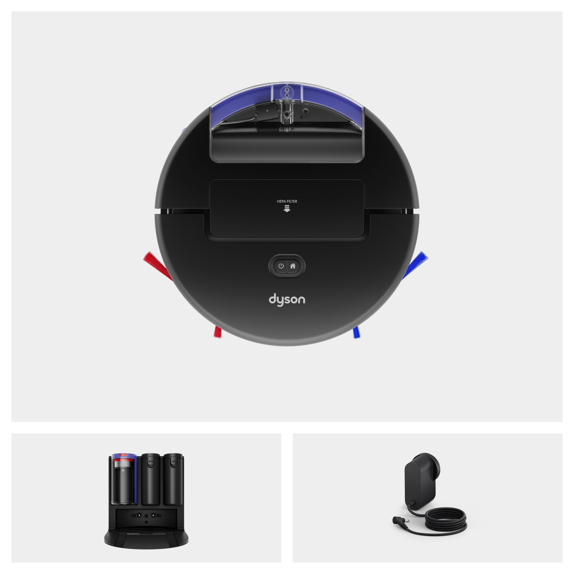 DYSON Saugroboter »spot+scrub Ai« Beseitigt versteckte Flecken mithilfe fortschrittlicher KI