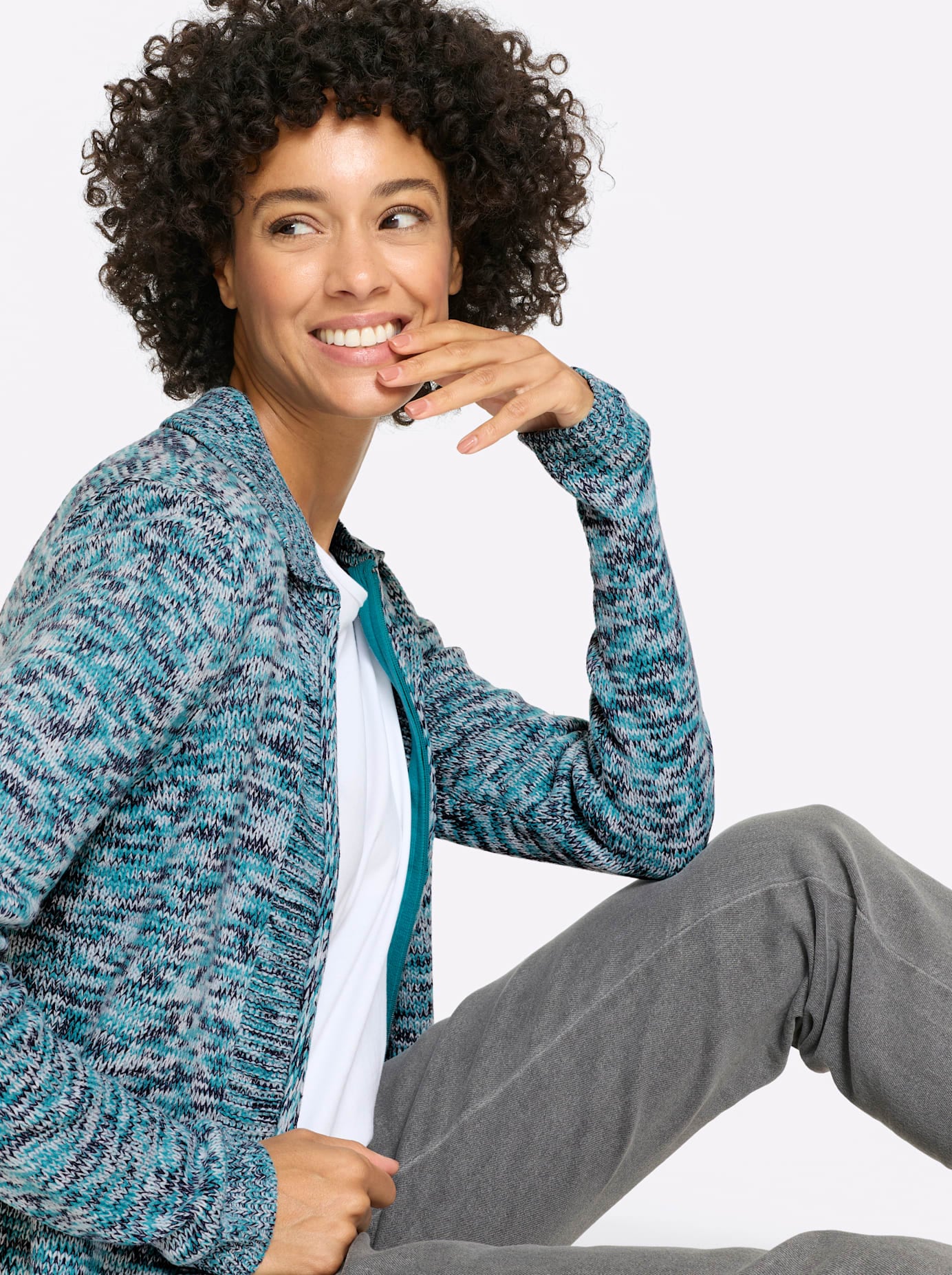 Classic Basics Strickjacke