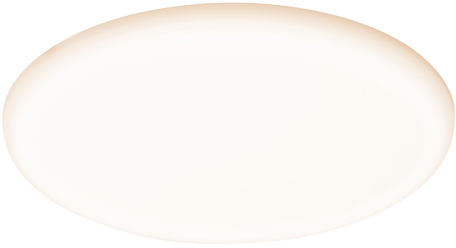 Paulmann LED Bad-Einbauleuchte »Veluna«, Schutzart IP44, 3 Lichtstimmungen möglich, Ø 18,5 cm, inkl. LED Leuchtmittel