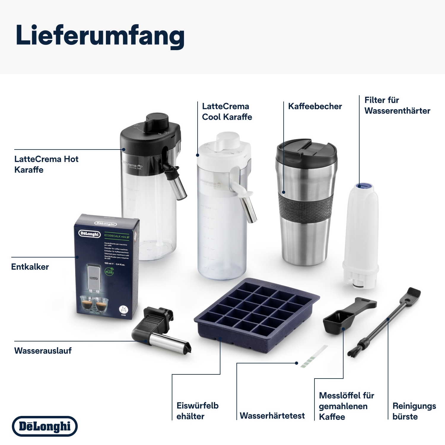 De'Longhi Kaffeevollautomat »Eletta Explore Cold Brew ECAM450.86.T - 100 Rezepte (App), heiß & kalt« Cold Brew in unter 5 Minuten inkl. 3,5" Touch-Display & To-Go Funktion