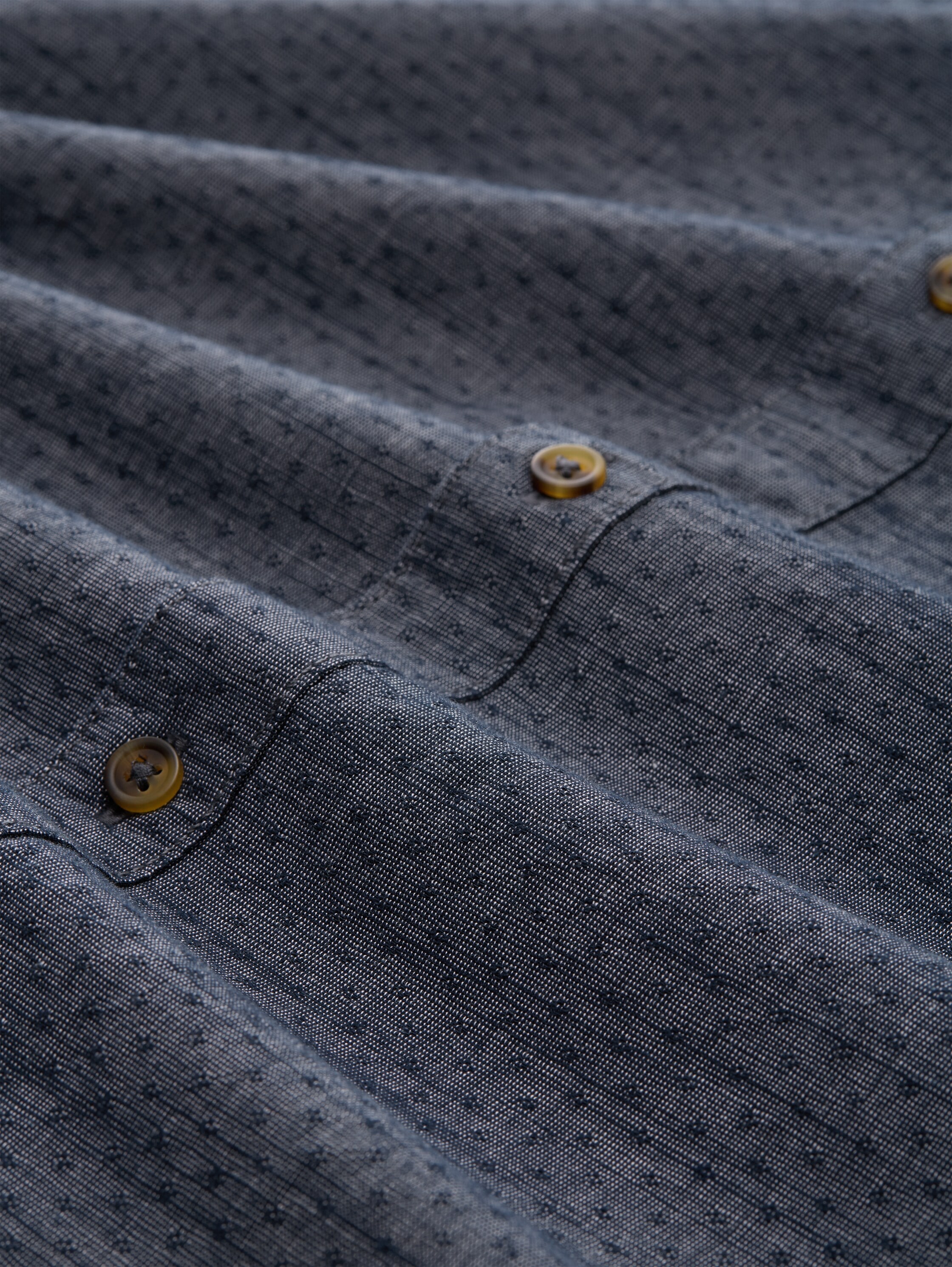 TOM TAILOR Langarmhemd mit Brust Tasche