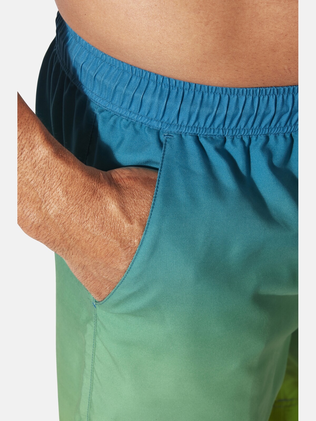 Jan Vanderstorm Badeshorts »Badeshorts WERENFRIED«, (1 St.), im Farbverlauf mit Taschen
