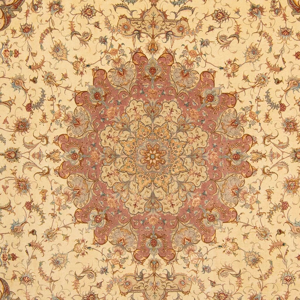 morgenland Orientteppich »Perser - Täbriz - Royal - 404 x 300 cm - braun«, rechteckig
