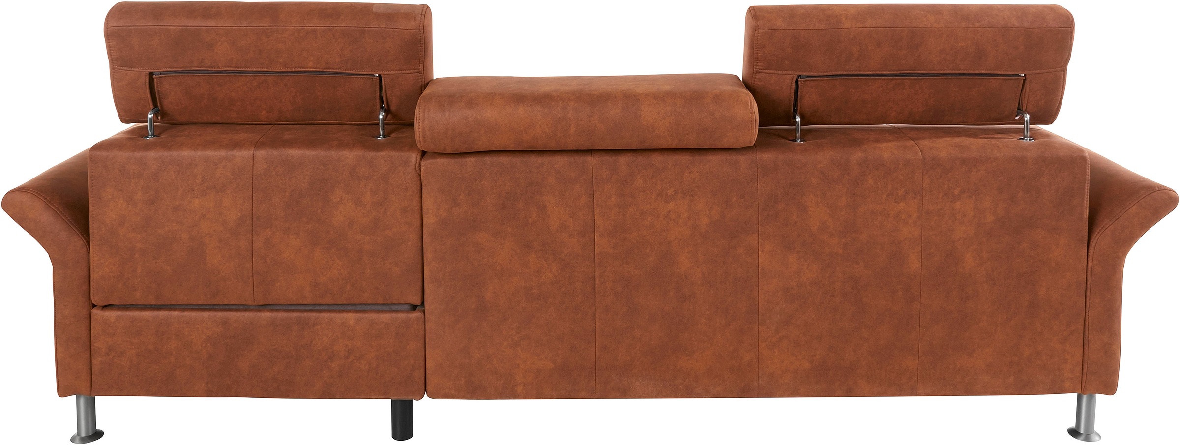exxpo - sofa fashion Ecksofa »Maretto, bequem und komfortabel, L-Form«, inkl. Kopf- bzw. Rückenverstellung, wahlweise mit Bettfunktion