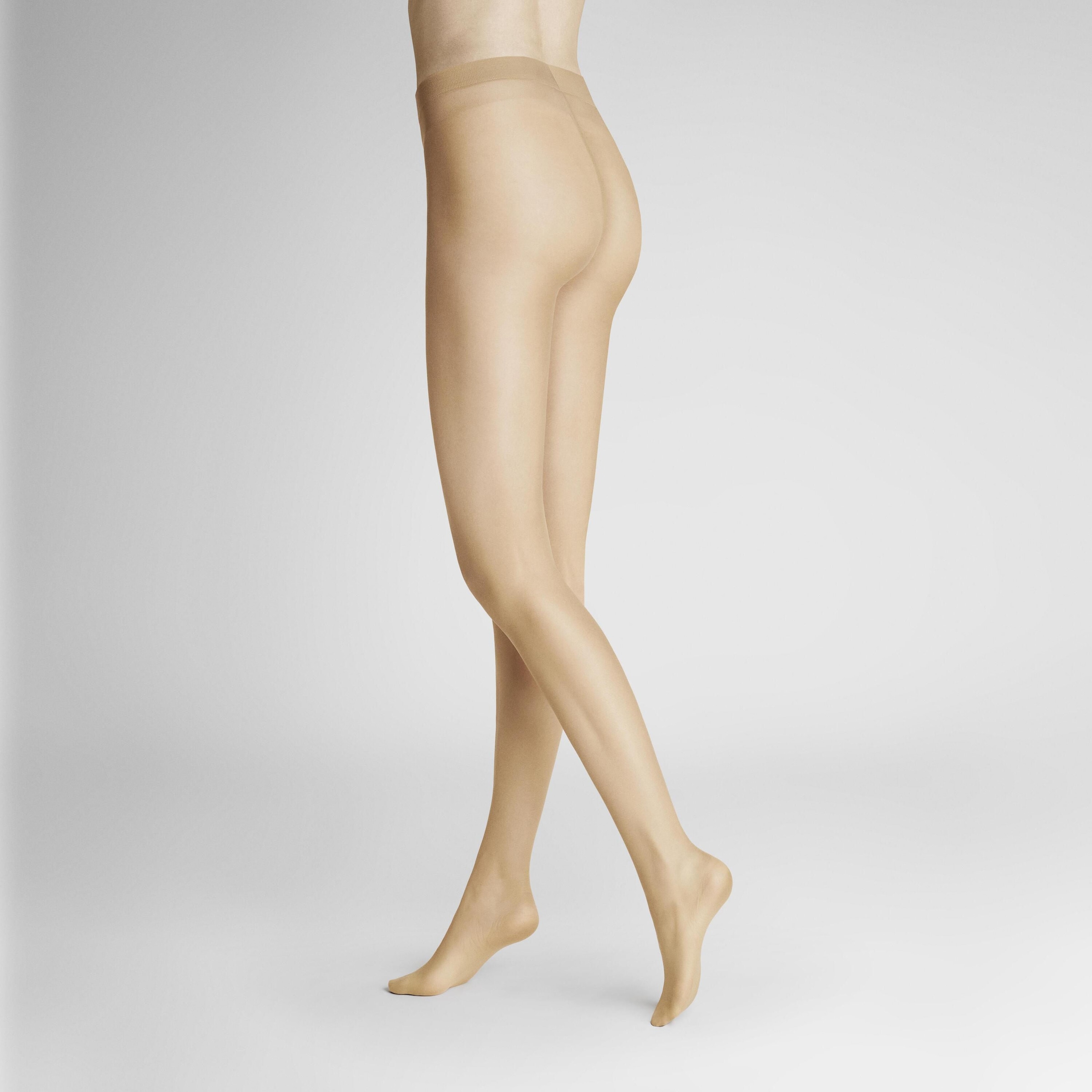 Hudson Feinstrumpfhose »SIMPLY 20« 15 2er Pack,  transparente verstärkte Spitze, Komfortbund