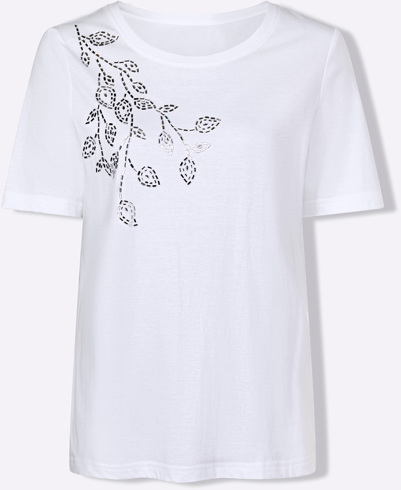 Lady Rundhalsshirt »Rundhals-Shirt« 1 tlg.